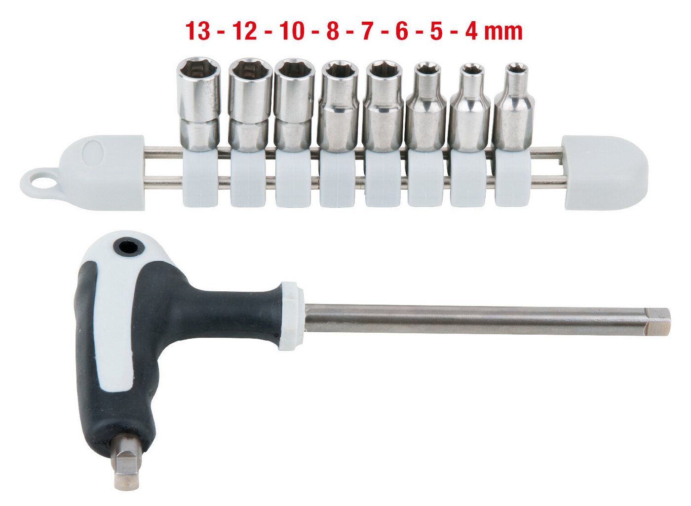 Thumbnail - KS Tools Steckschlüssel (9 St), Edelstahl Satz, 9-teilig