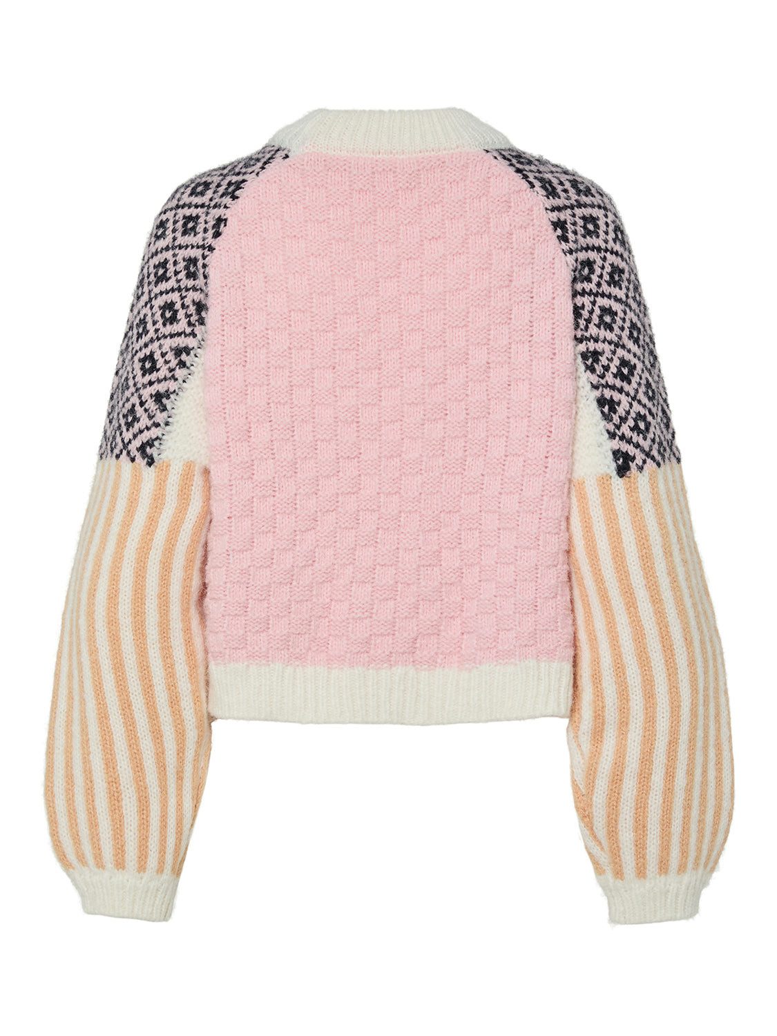 pieces Stehkragenpullover REMIX (1-tlg) günstig online kaufen