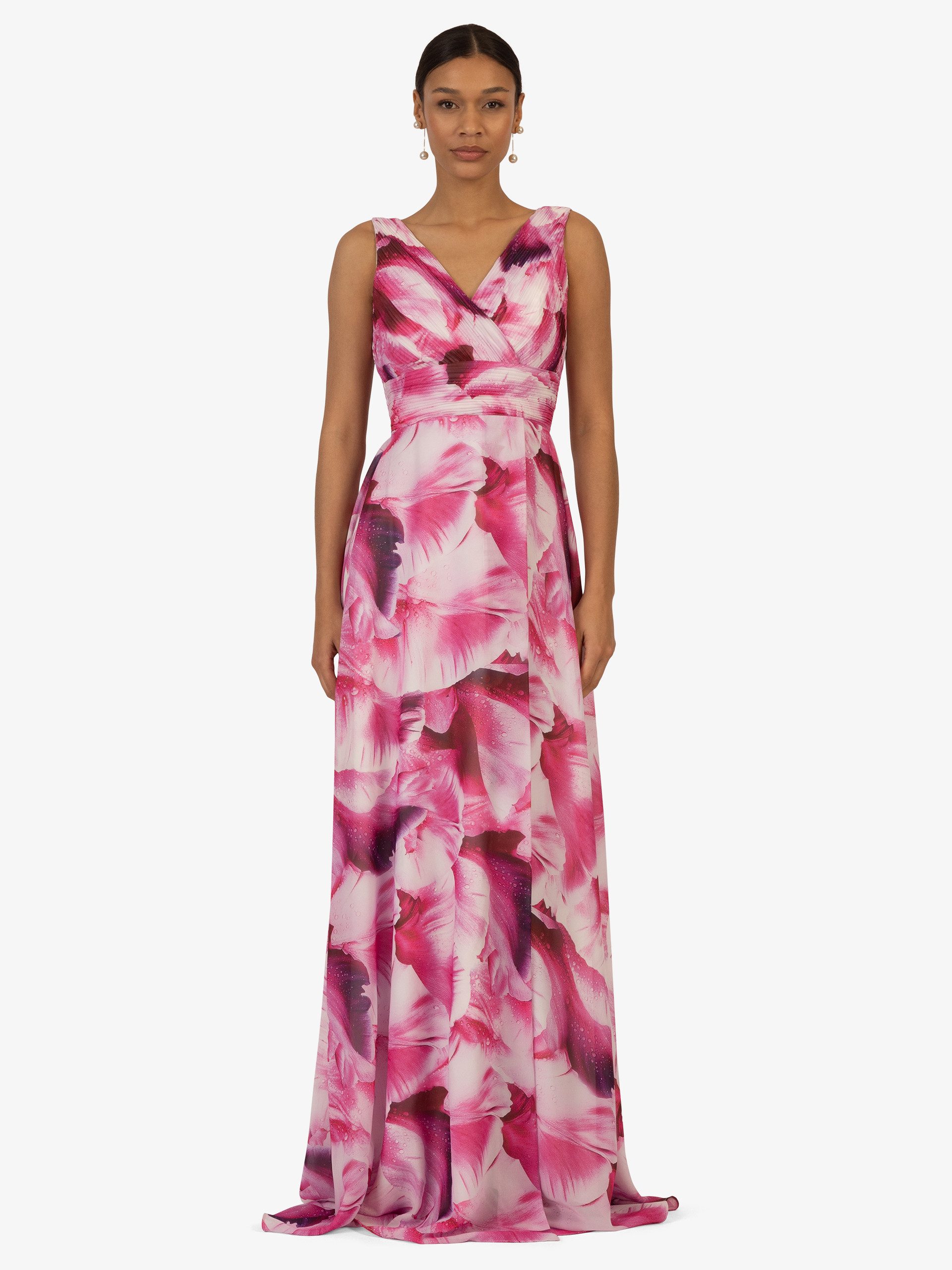 Kraimod Abendkleid mit V-ausschnitt vorne und Rückenausschnitt hinten günstig online kaufen