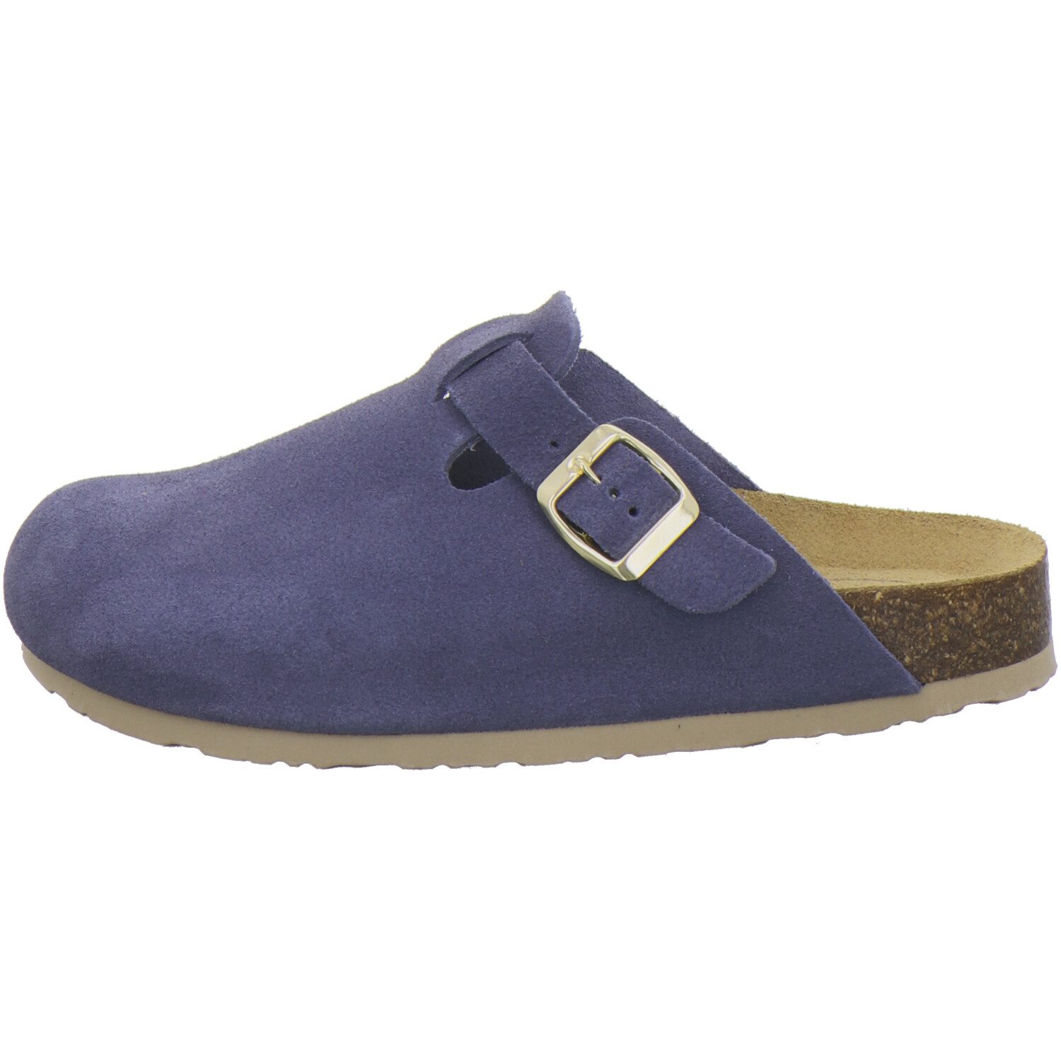 AFS-Schuhe 290053 Clogs Pantolette für Damen aus Leder mit Fußbett, Hausschuhe Made in Germany