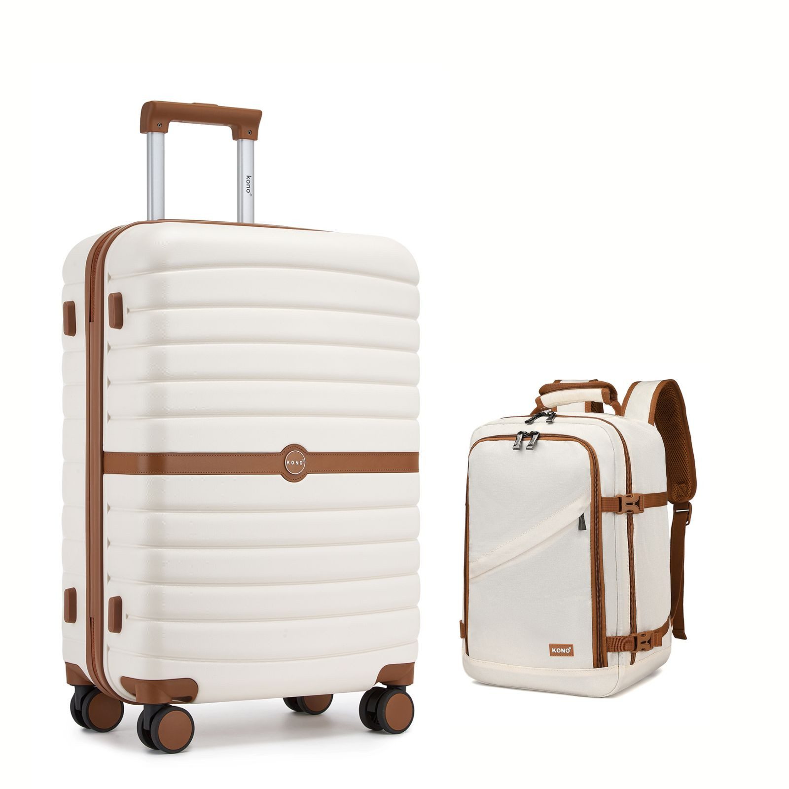 KONO Kofferset Hartschalenkoffer (Höhe: 55/66.5/76.5cm) + günstig online kaufen