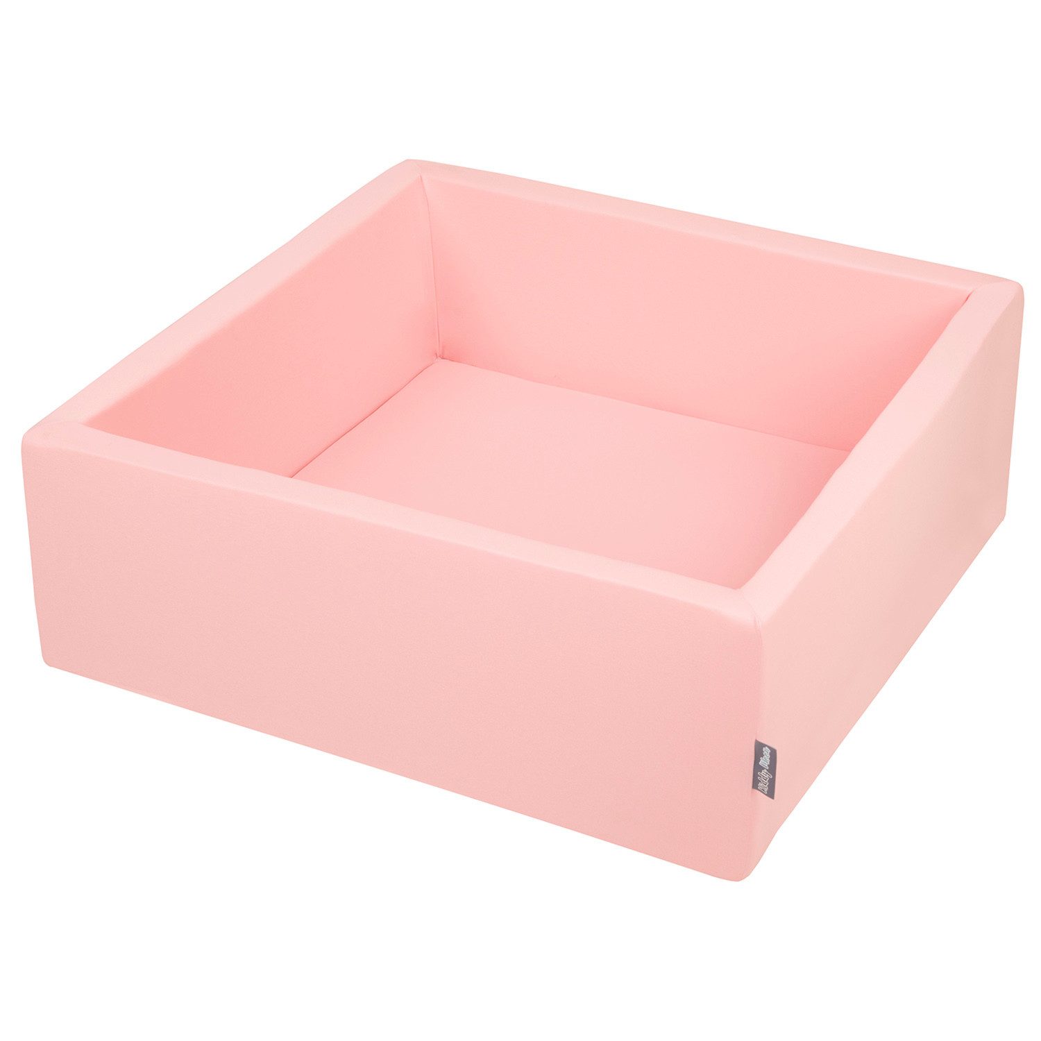 KiddyMoon Bällebad KW30D, (Bällepool mit bunten Bällen, 200-tlg., Bällepool Eckig), Made in Europe