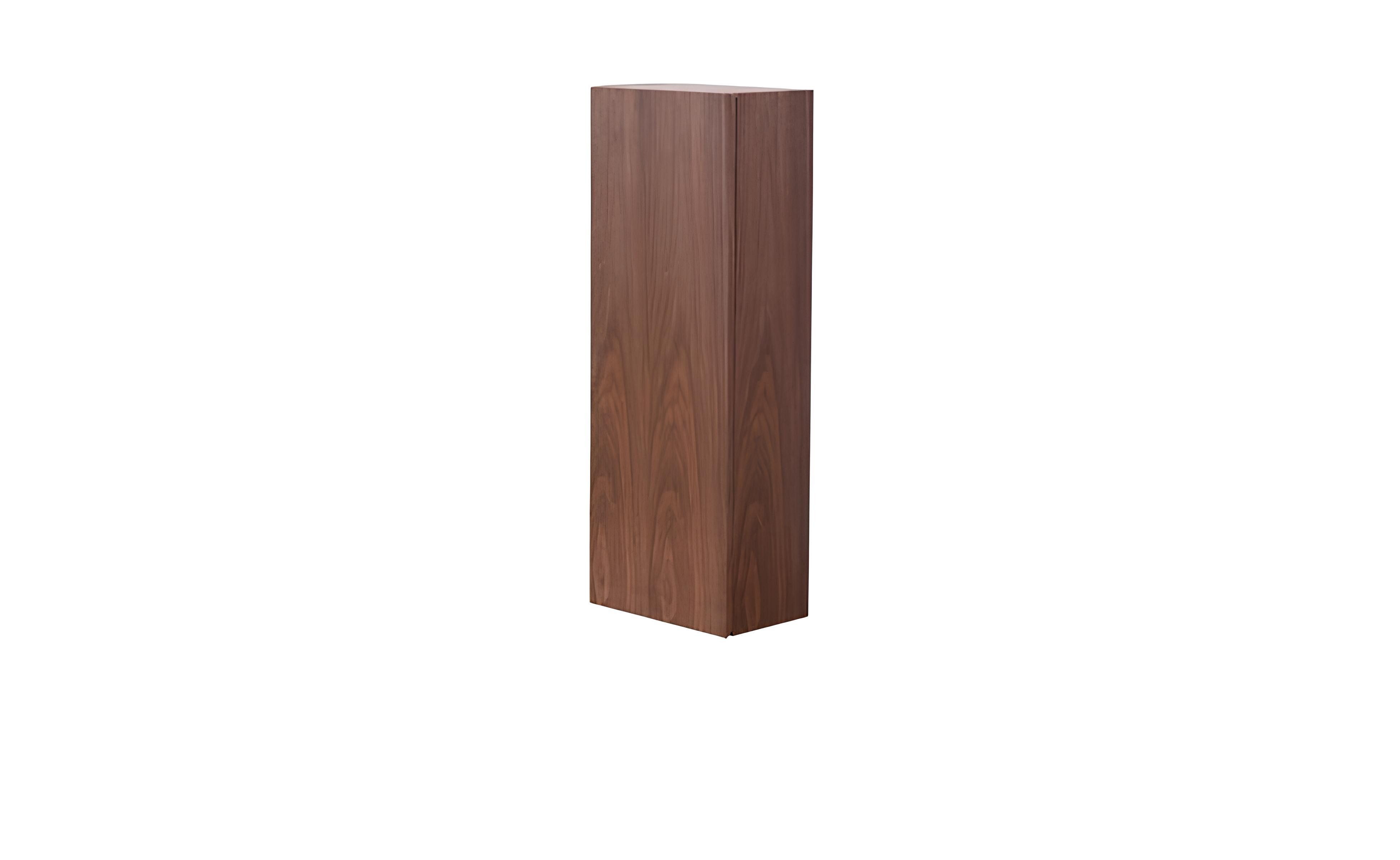 Xlmoebel Hängeschrank Moderner Wandschrank mit Regalen und Garderobenfächern aus Holz (1-St., Hängeschrank) Hergestellt in Europa