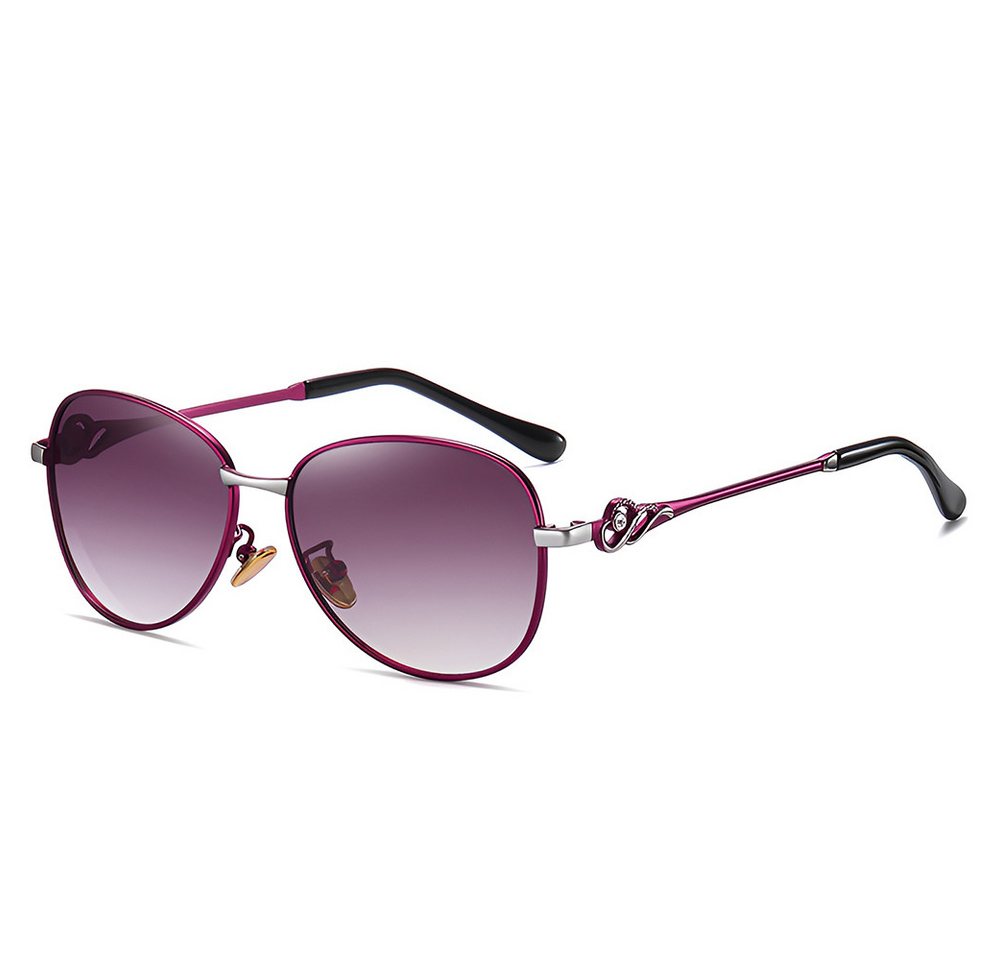 PACIEA Sonnenbrille Damen UV Schutz Polarisiert Metall Elegant Outdoor