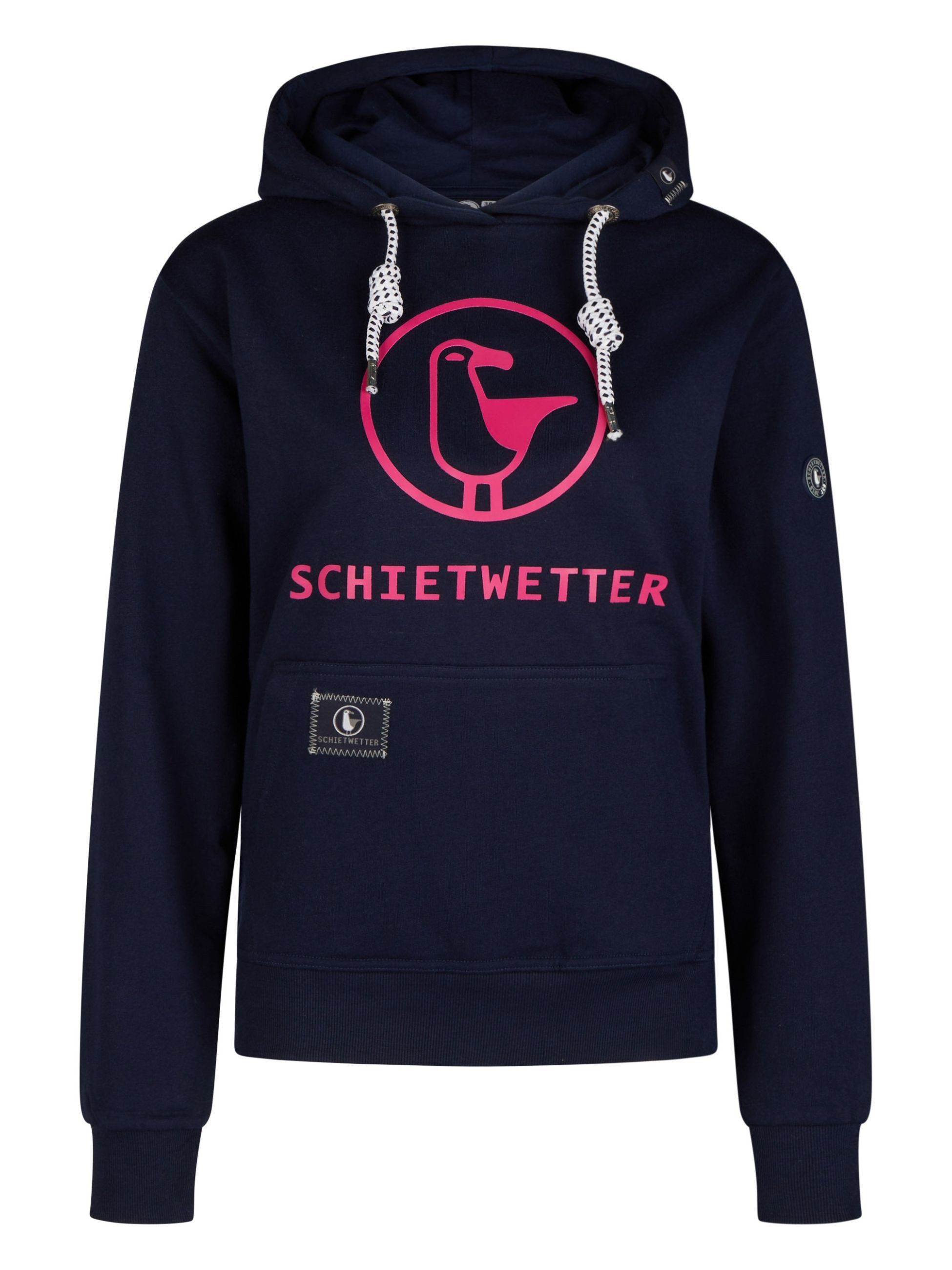 Schietwetter Kapuzenpullover Damen modisch, kuschelig