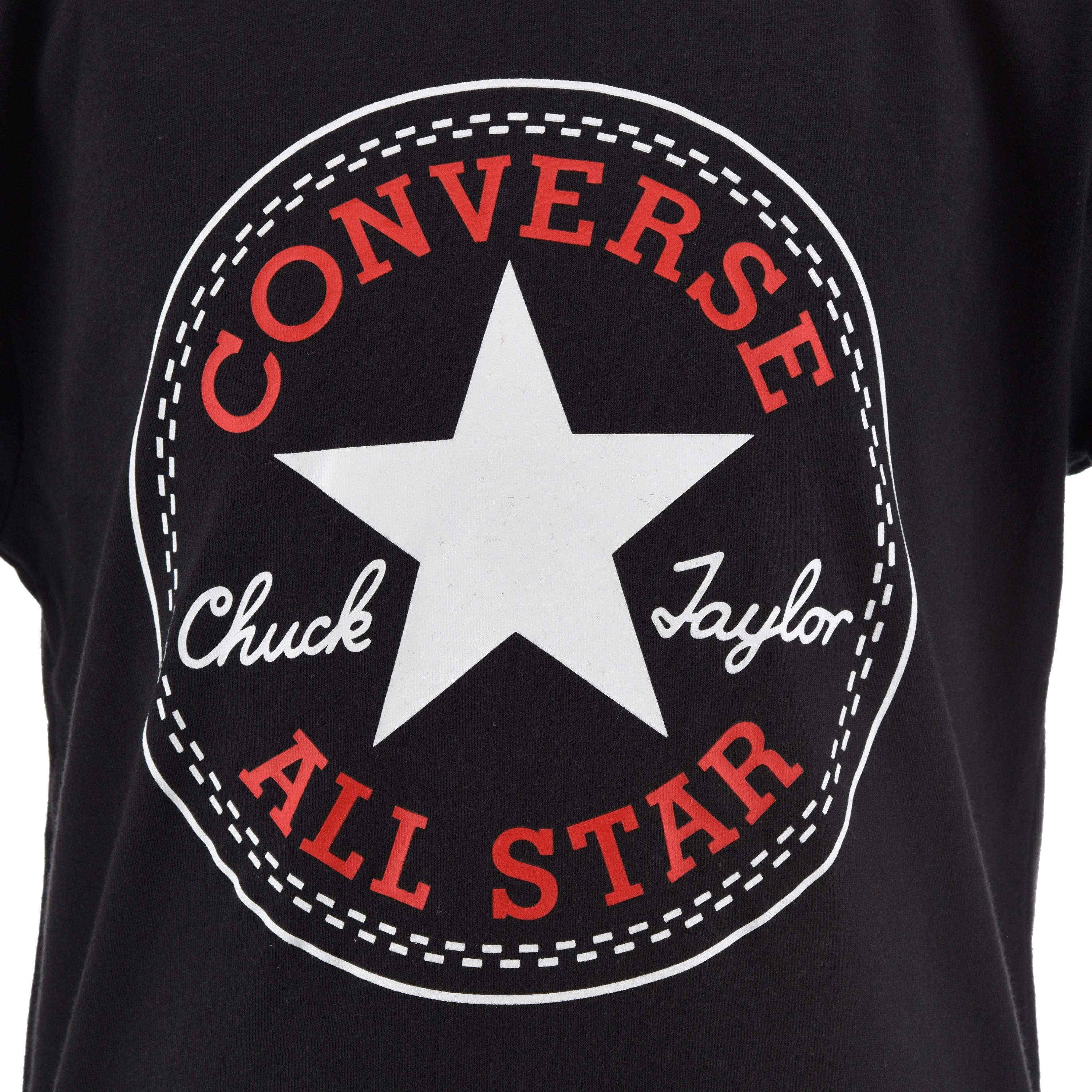 Converse Sportanzug SS TEE & (2-tlg) GREY Kinder SHORT DARK SET MESH für 