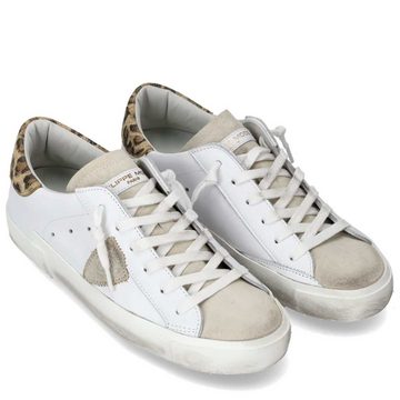 PHILIPPE MODEL Sneaker PRSX LOW Blanc Brun Sneaker