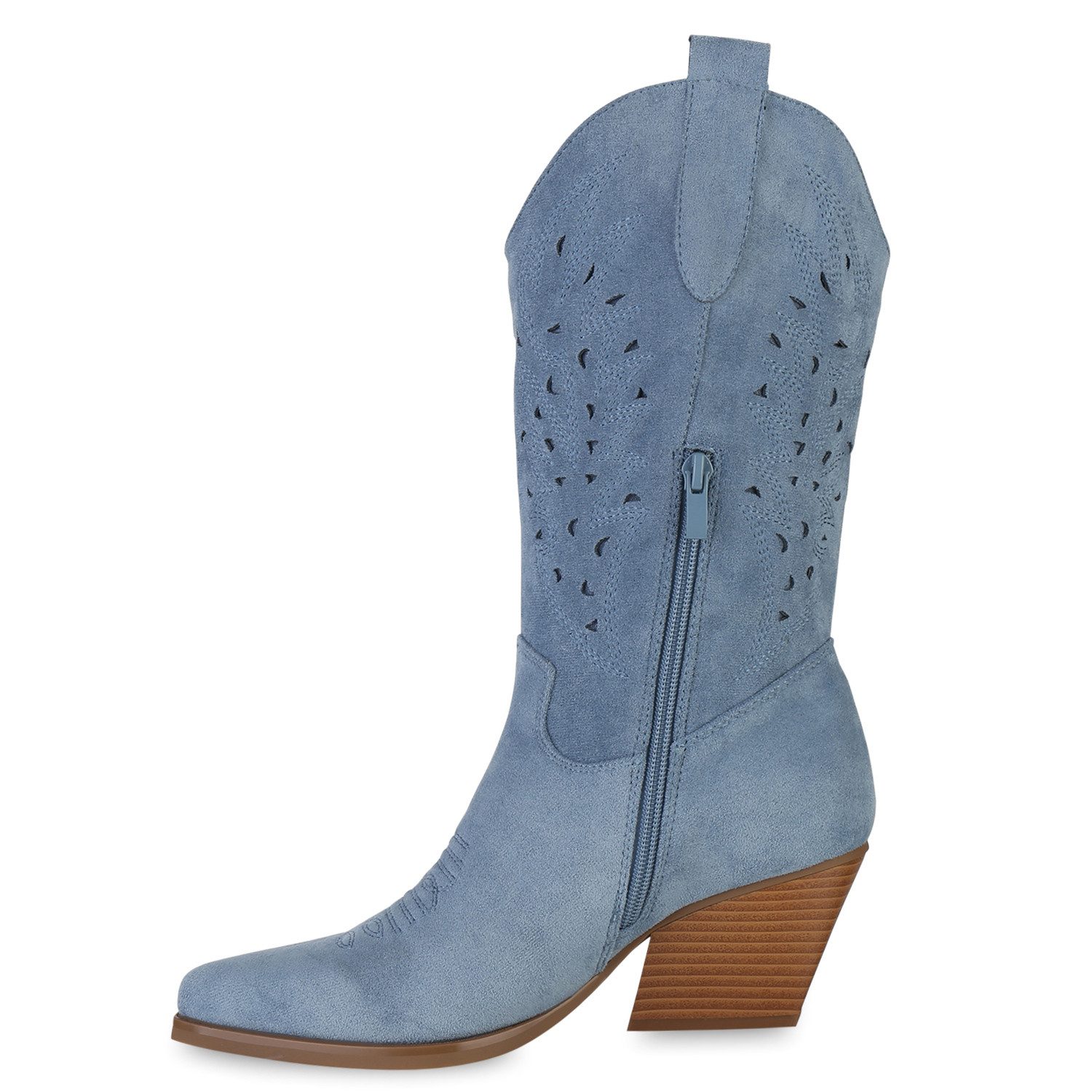 VAN HILL 840054 Cowboystiefel Bequeme Schuhe günstig online kaufen