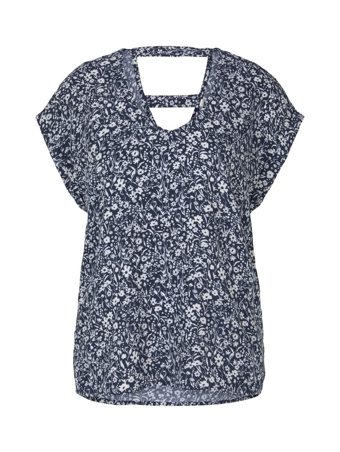 T-Shirt Printed V-Neck
