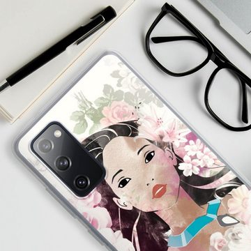 DeinDesign Handyhülle Pocahontas Disney Offizielles Lizenzprodukt Colors Of The Wind, Samsung Galaxy S20 FE Silikon Hülle Bumper Case Handy Schutzhülle