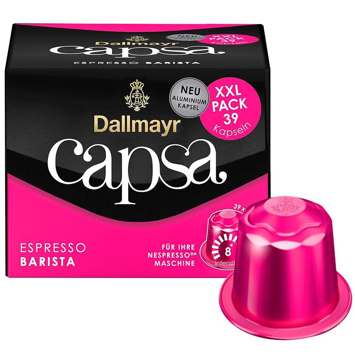 DALLMAYR Kaffee capsa Espresso Barista, 39 Kapseln