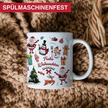 Giftandprint Tasse Weihnachten Geschenke Deko Weihnachtsgeschirr Wichtel Kaffeebecher, Weihnachten Geschenke Tasse Inkl. Geschenkbox Weihnachten Deko