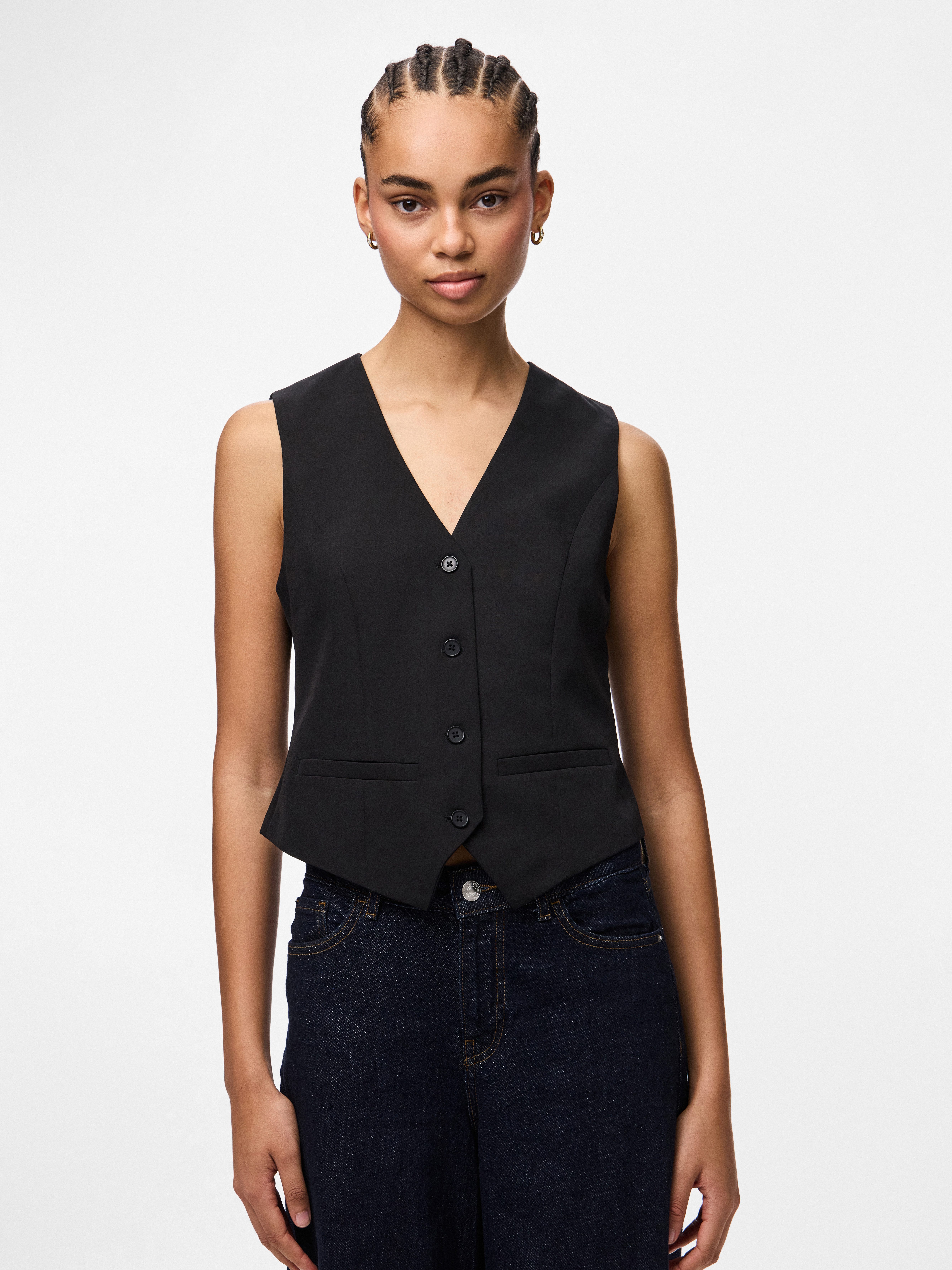 pieces Anzugweste PCBOZZY VEST NOOS EXP BC