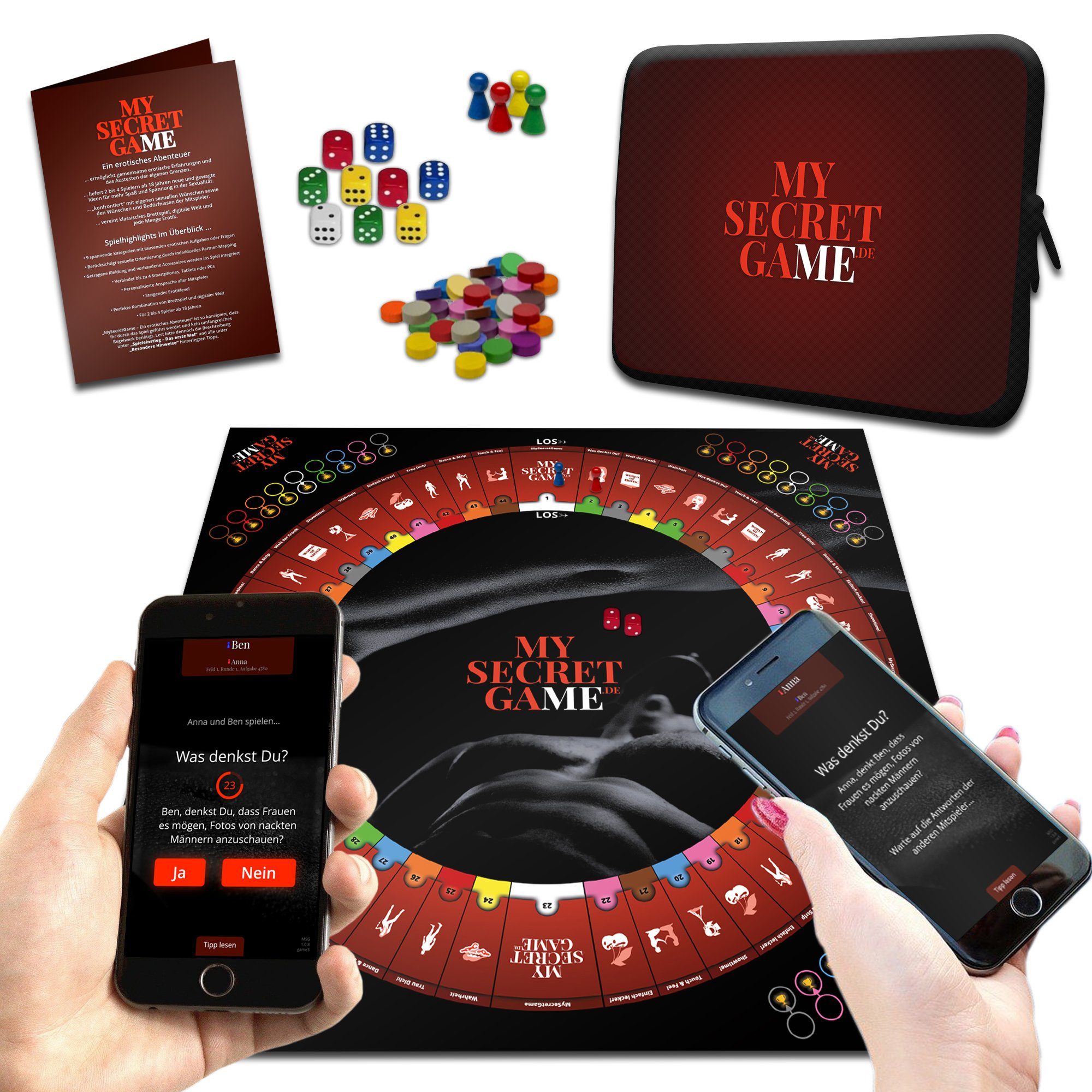 MySecretGame Erotik-Spiel, »Interaktives Brettspiel, Erotikspiel und  Sexspiel für Smartphone, Tablet und PC ab 18 Jahre« online kaufen | OTTO