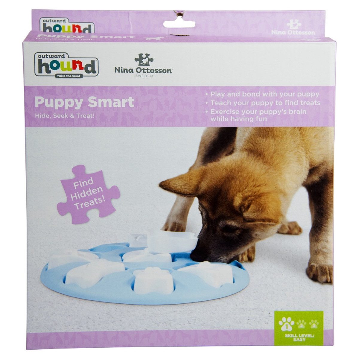 Nina Ottosson Tier-Intelligenzspielzeug Puppy Smart blau
