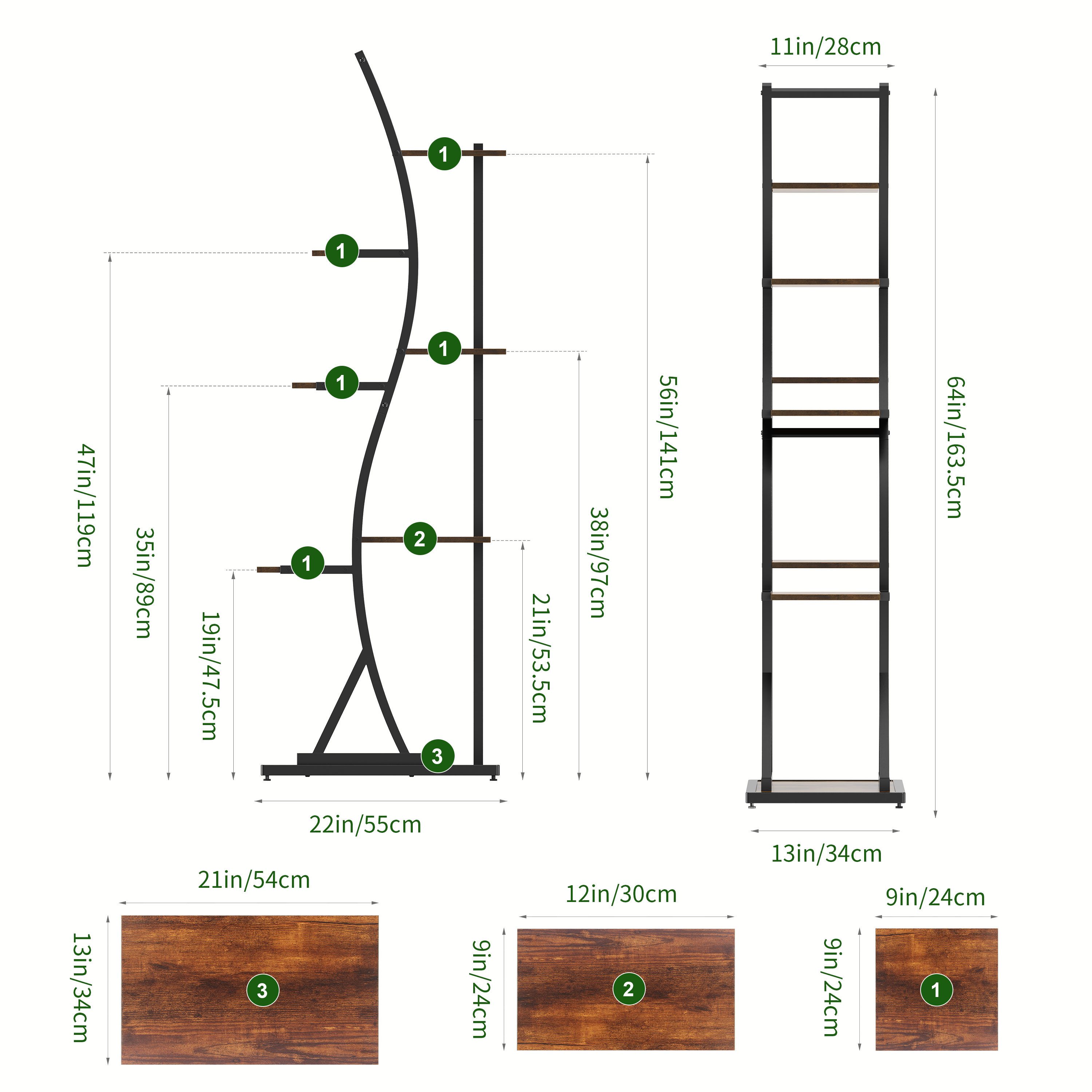 Ribelli Pflanzentreppe (1 St), Blumenständer, Wellen günstig online kaufen