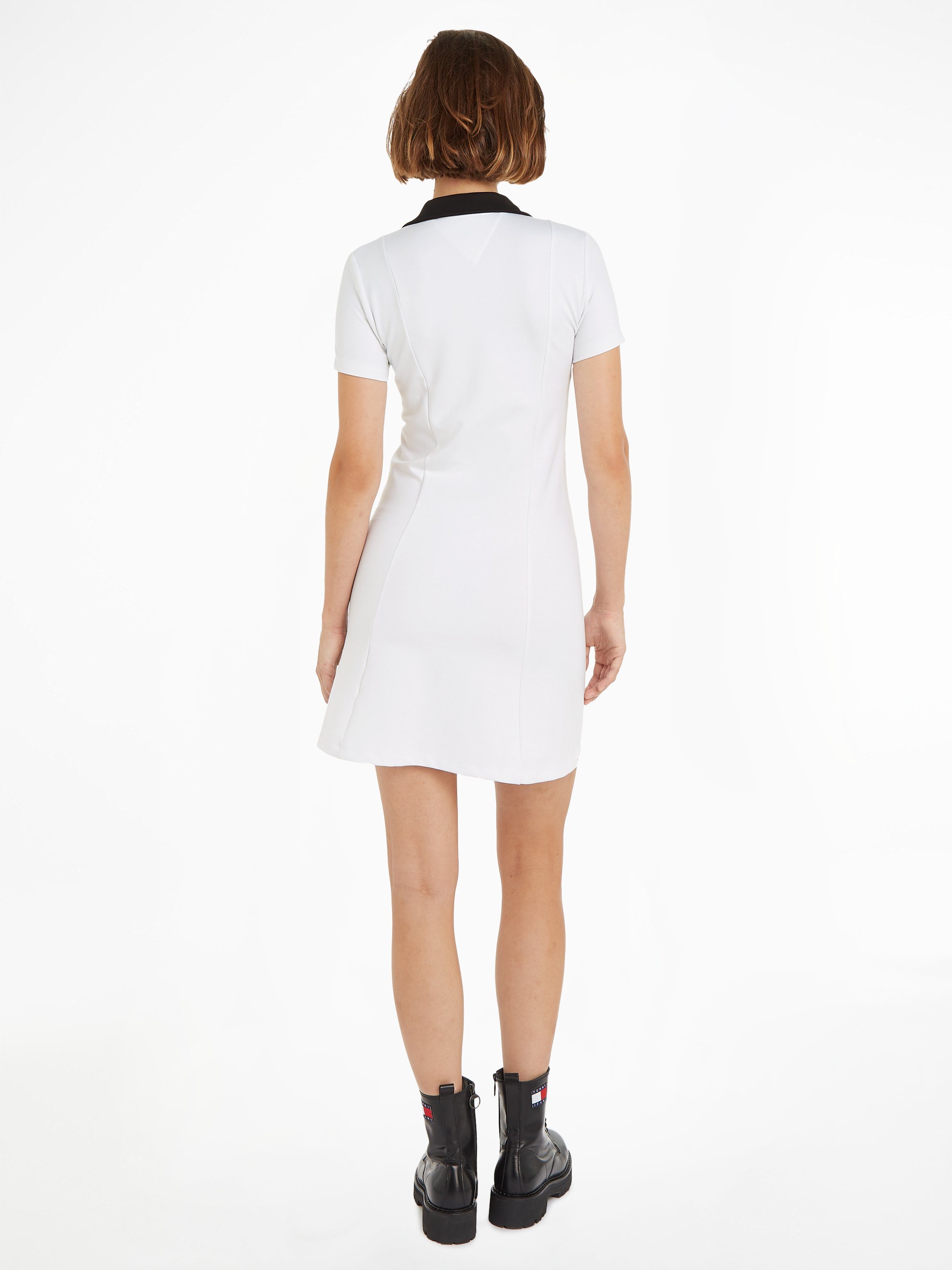 Tommy Jeans Blusenkleid TJW CONTRAST VPOLO günstig online kaufen