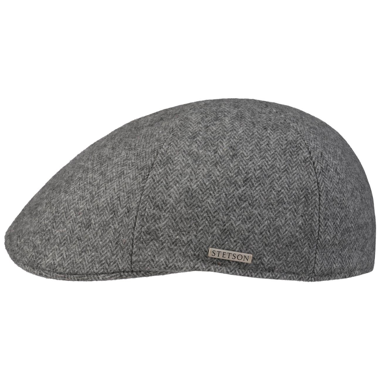 Stetson Flat Cap (1-St) Schirmmütze mit Schirm, Made in the EU