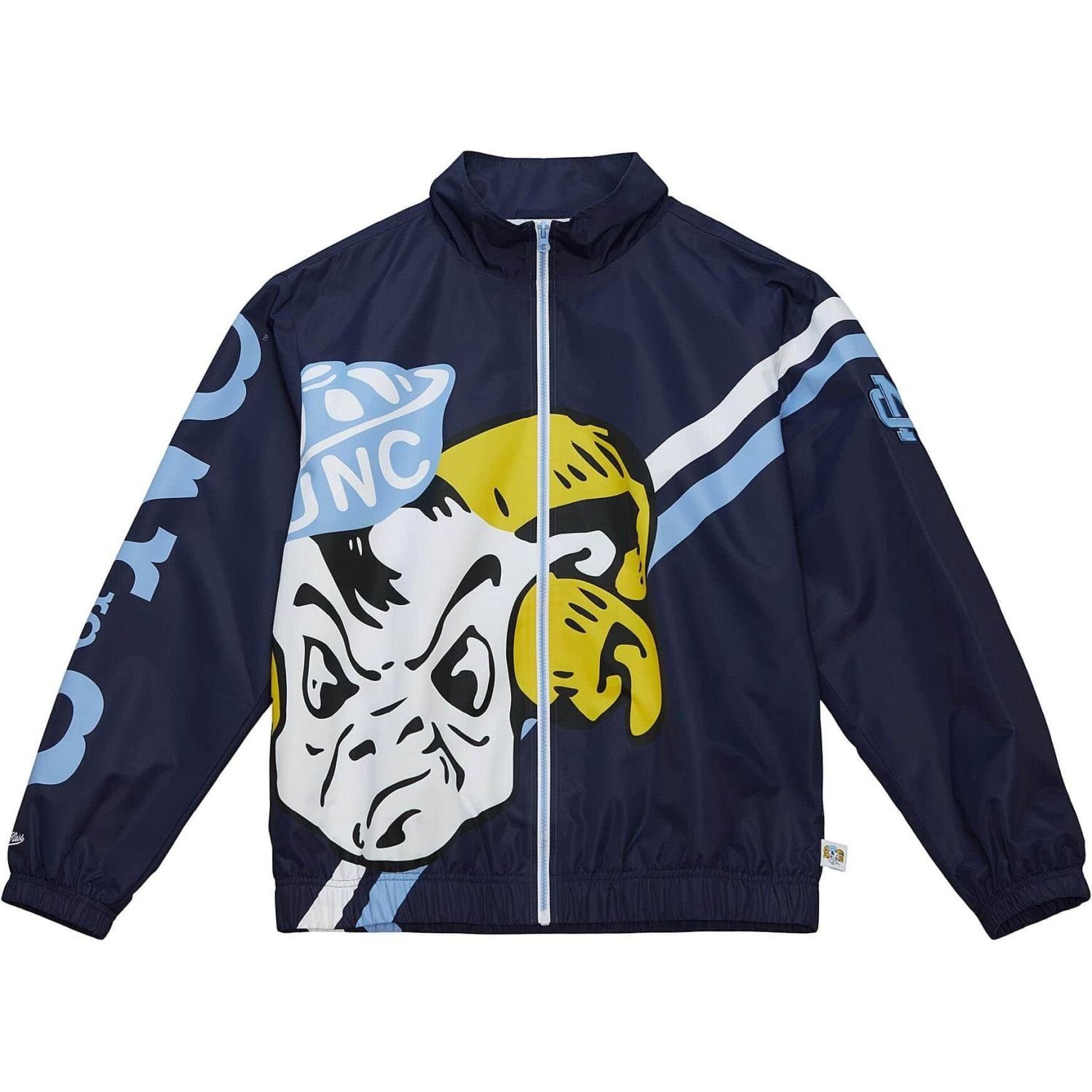 Mitchell & Ness Windbreaker Exploded Logo Up NCAA North Carolina