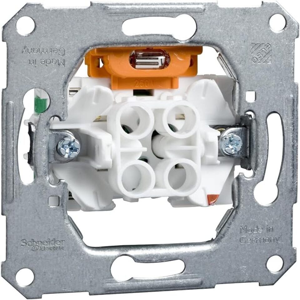Schneider Electric Переключатель Elso 111610 Wechsel-Kontrollschalter Einsatz Steckklemme 10A