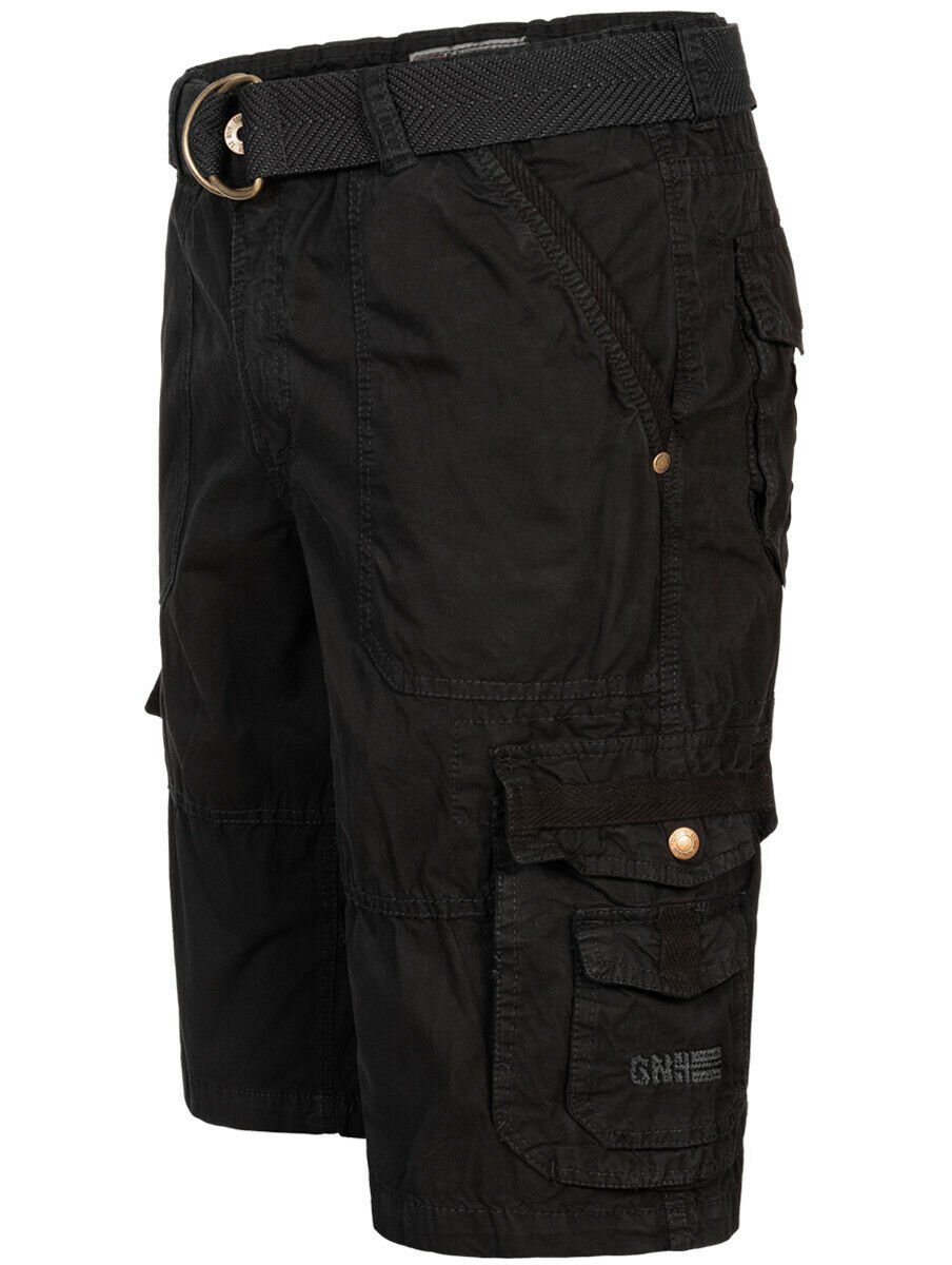 Geographical Norway Shorts Cargo Shorts kurze Hose knielang Short Bermuda Sommer Urlaub Freizeit