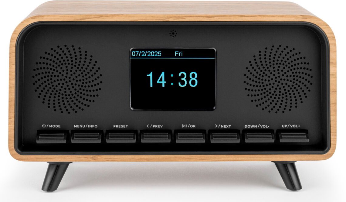 Thomson Radiowecker Bluetooth Radiowecker Lautsprecher RT850DABBT Retro DAB TH389708