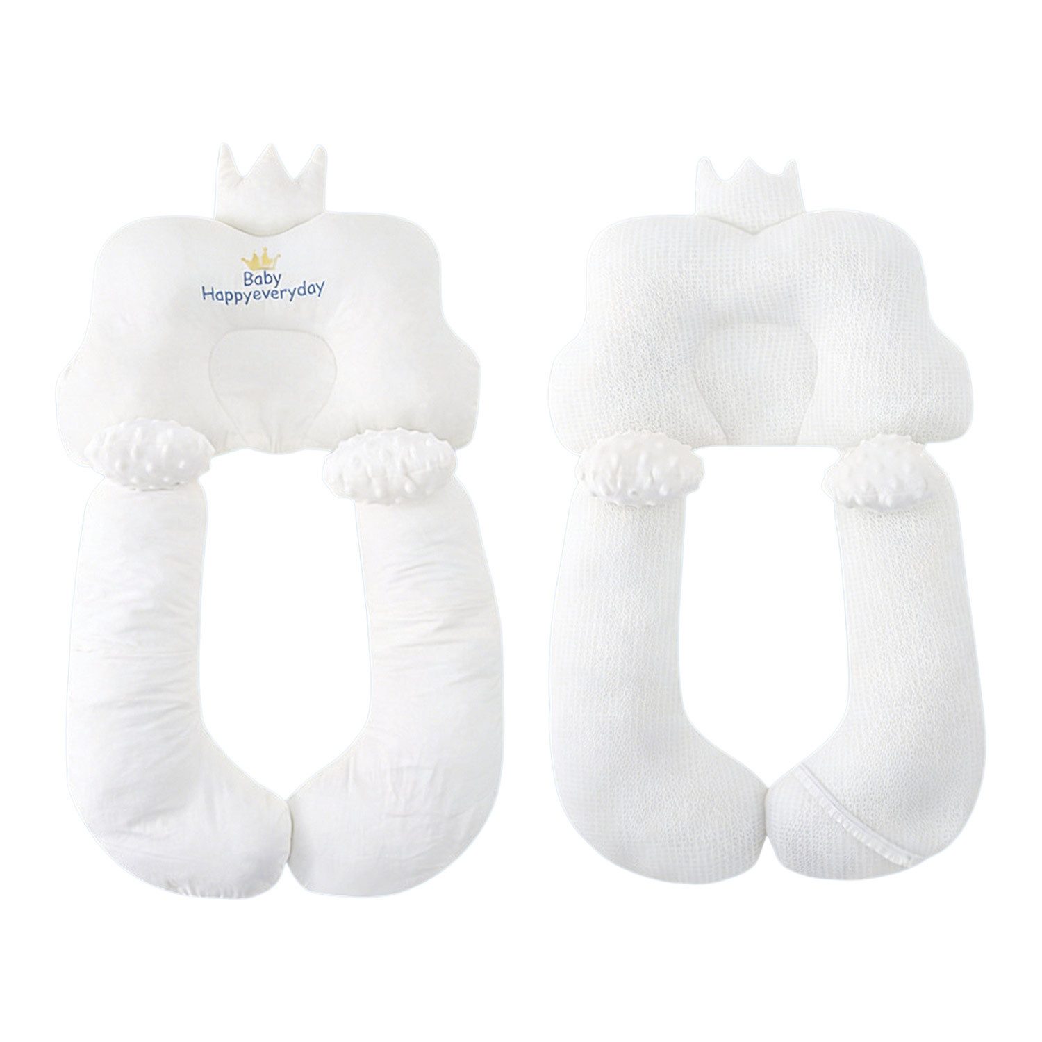 Refttenw Babykissen Abnehmbar Kopfkissen,Babyschlafkissen,Doppelseitiges Kissen