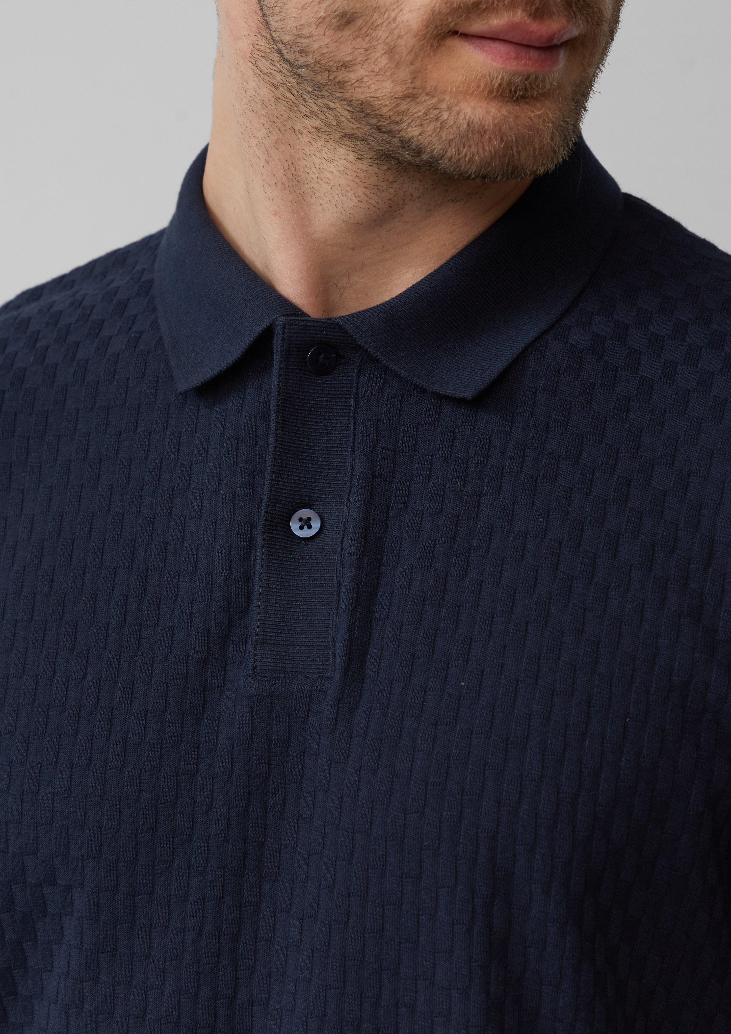 s.Oliver BLACK LABEL Kurzarmshirt Poloshirt aus günstig online kaufen