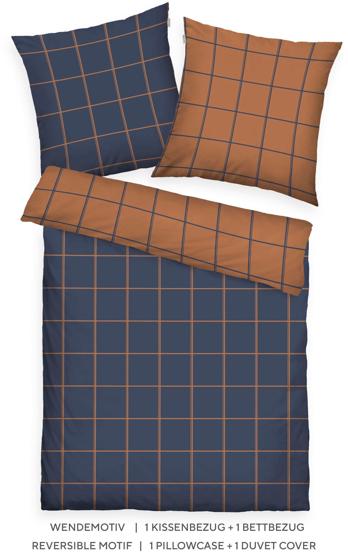 TOM TAILOR HOME Bettwäsche LARGE CHECK günstig online kaufen