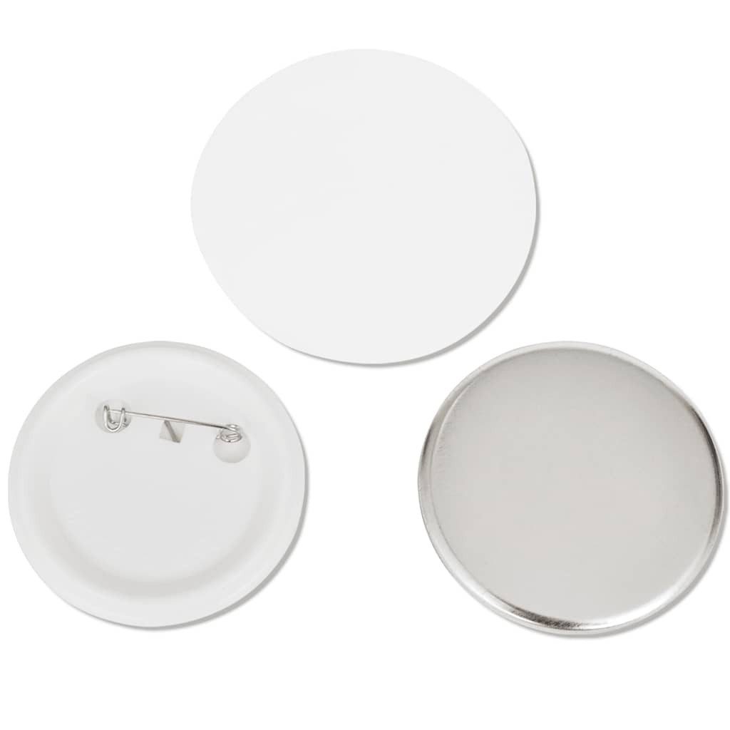 vidaXL Button Set 500 Stk. Button-Teile 58 mm