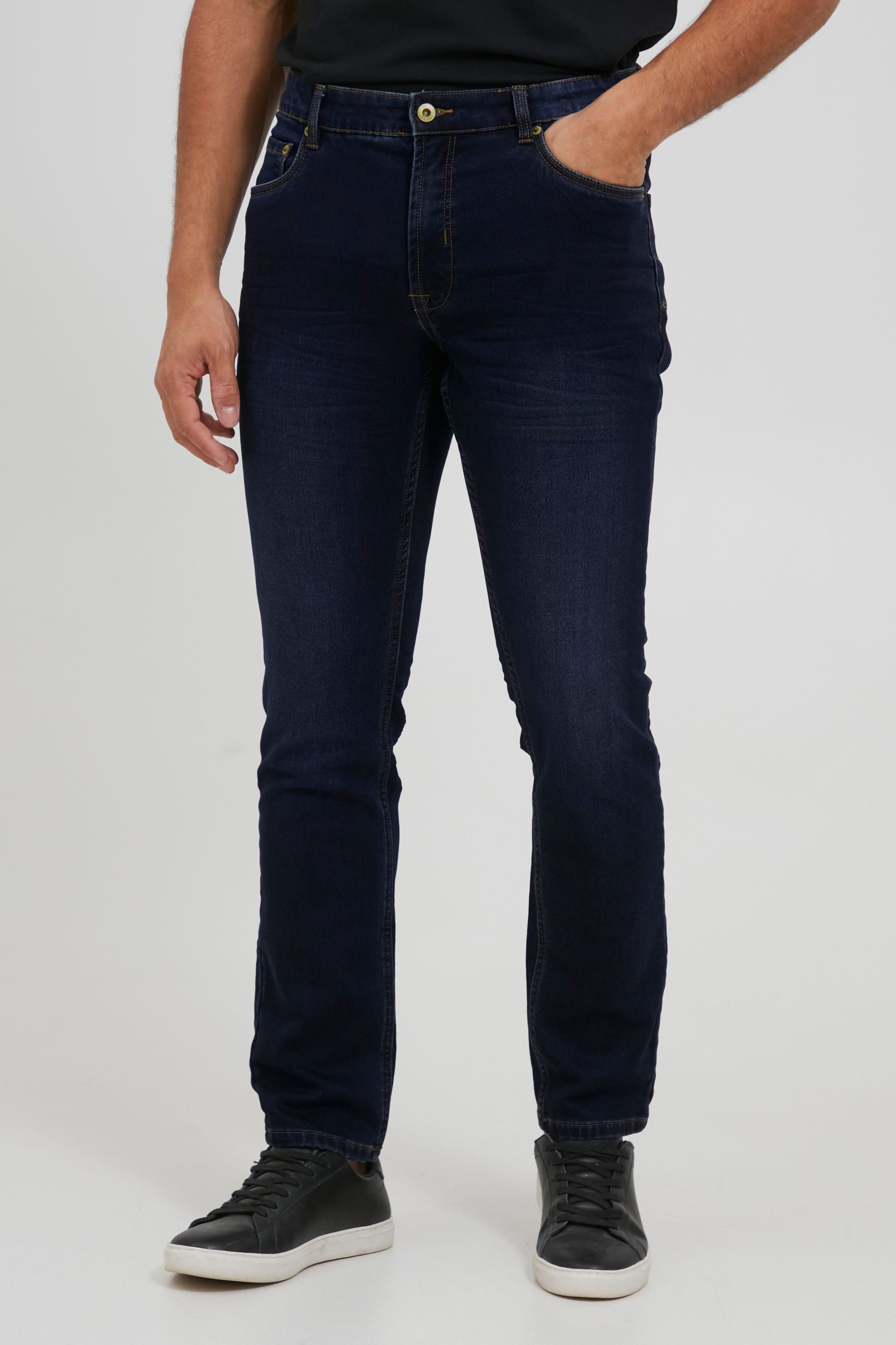 !Solid 5-Pocket-Jeans SDTulio Jeanshose mit normalem Bund und enger werdendem Bein - Joy Fit