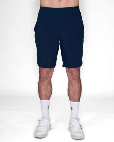 BIDI BADU Shorts Crew Tennishose kurz für Herren in dunkelblau