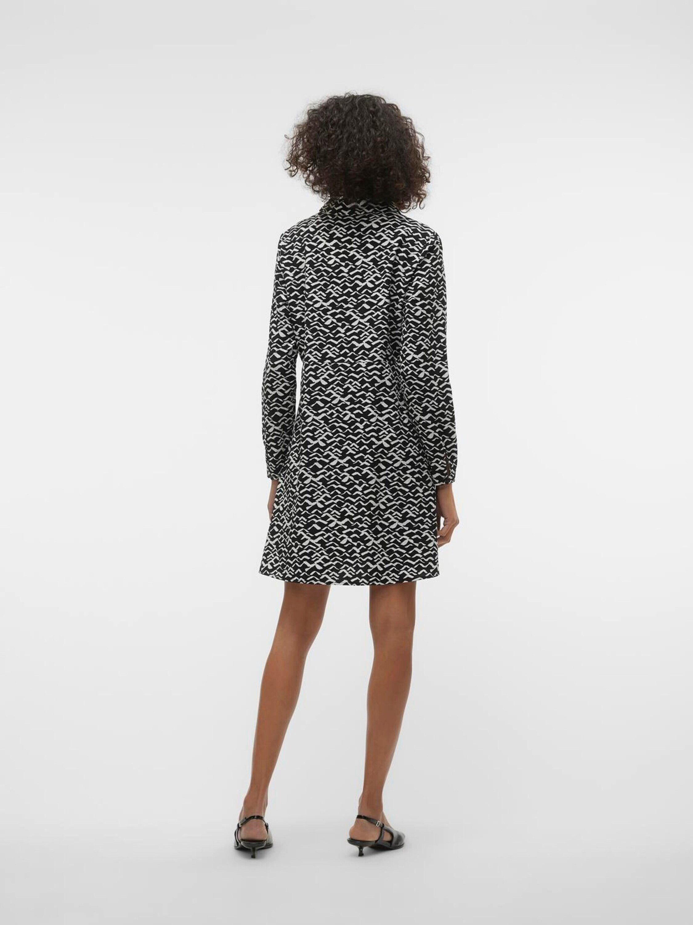 Vero Moda Blusenkleid Sissi (1-tlg) Plain/ohne Details