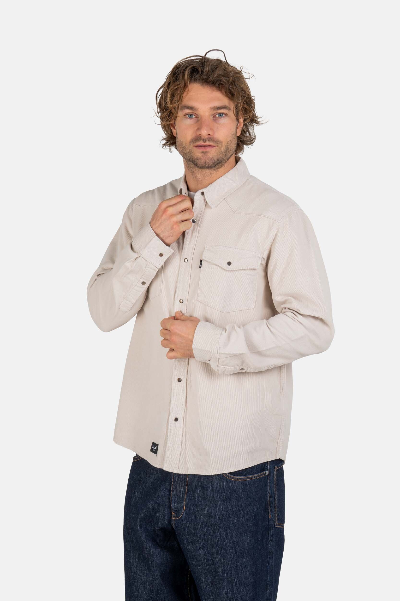 REELL Langarmhemd Western Cord günstig online kaufen