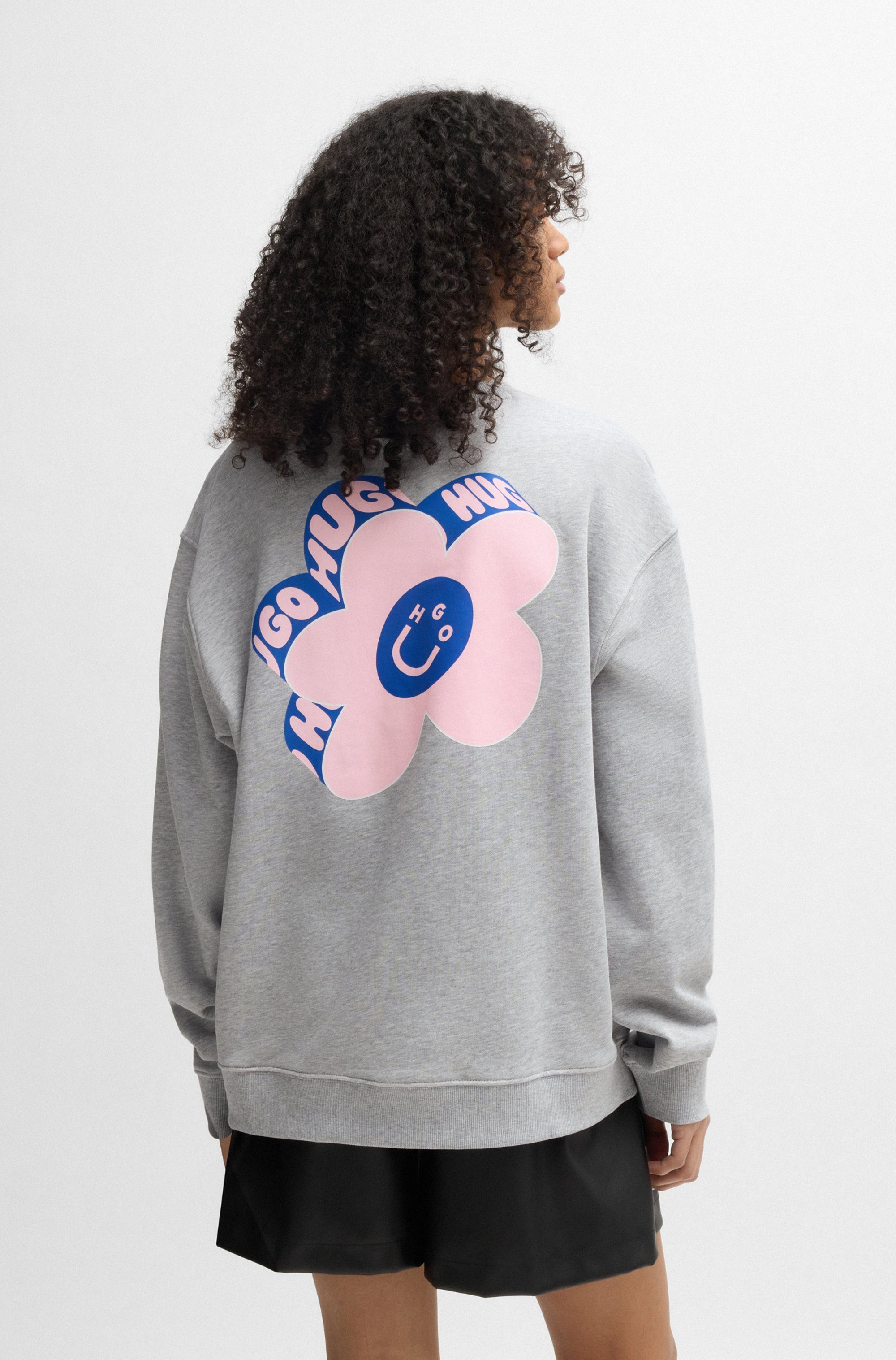 HUGO Blue Sweatshirt Oversized Crew mit günstig online kaufen