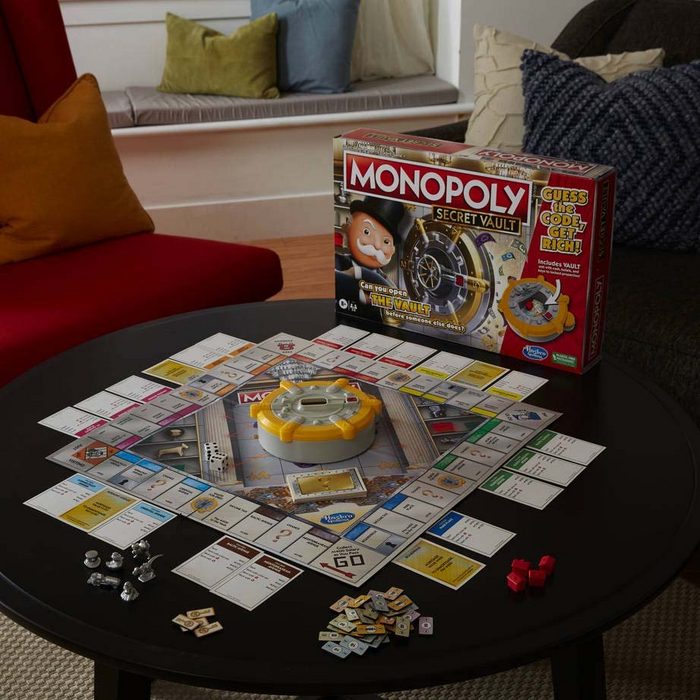 Hasbro Spiel Brettspiel Monopoly Geheimtresor SY8492