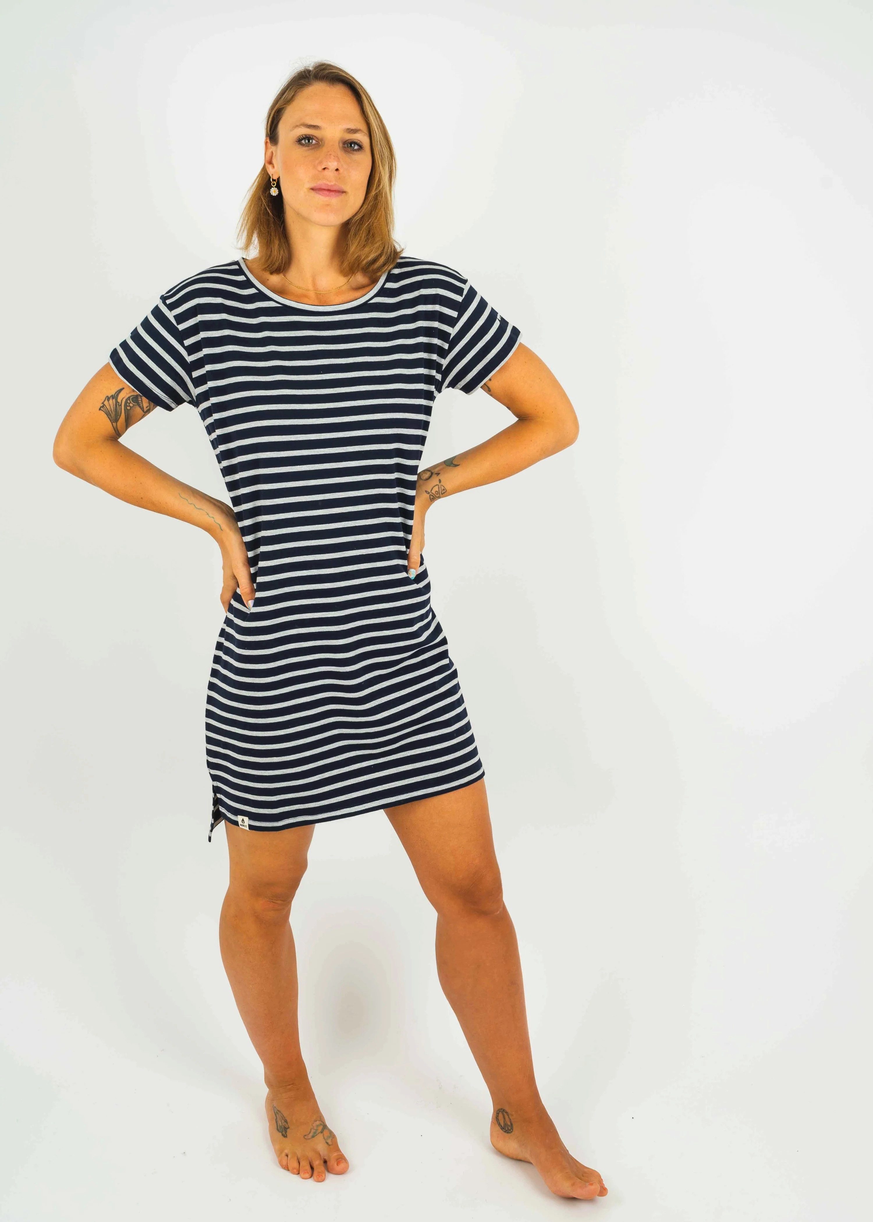 Sommerkleid Damen T-Shirt-Kleid SPILLIG