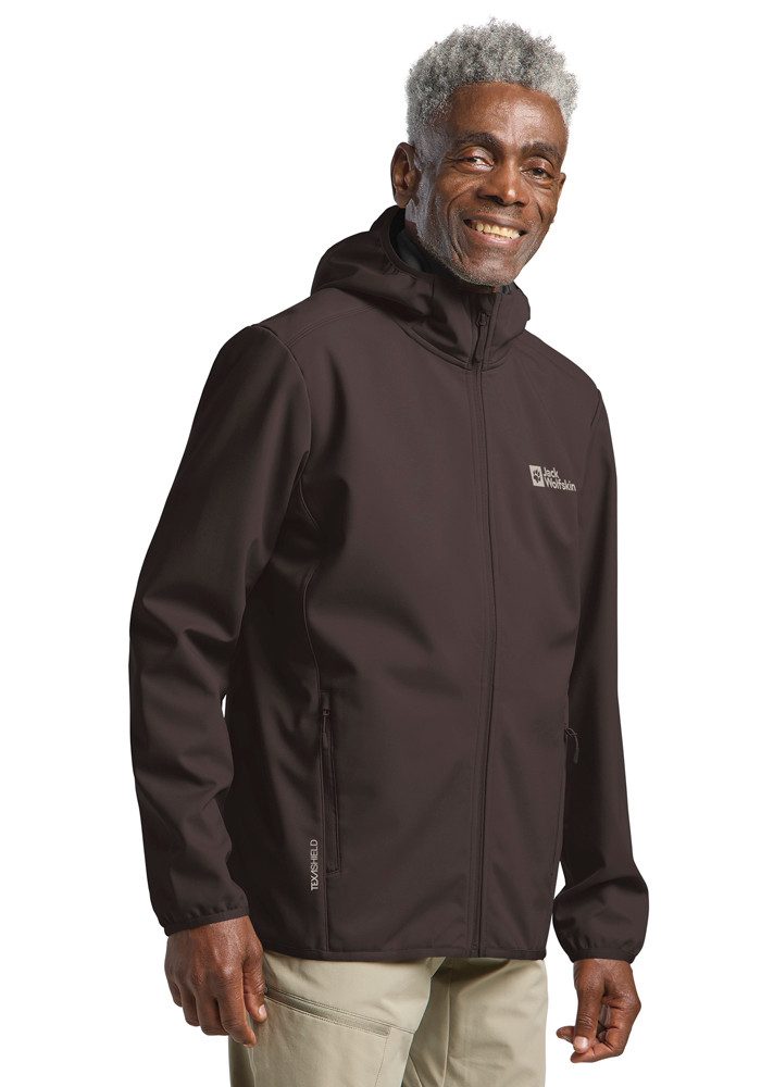 Jack Wolfskin Softshelljacke BORNBERG HOODY M günstig online kaufen