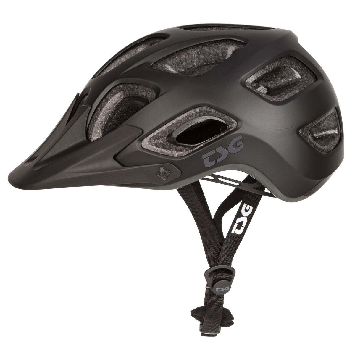 TSG Fahrradhelm TSG Fahrrad MTB Trail Seek Solid Color Helm schwarzmatt XXS/XS 52-54cm