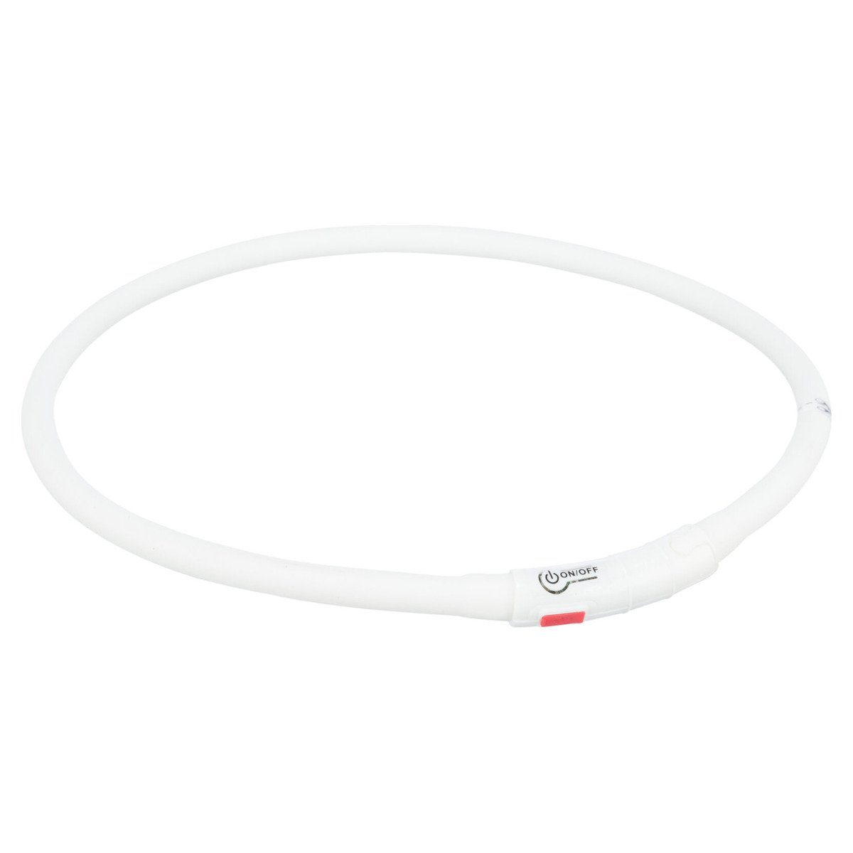 Leuchthalsband Flash Leuchtring USB bunt