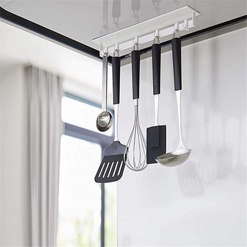 RefinedFlare Handtuchhalter Stanzfreie Aufbewahrungshaken für Küchenspatel und Löffel