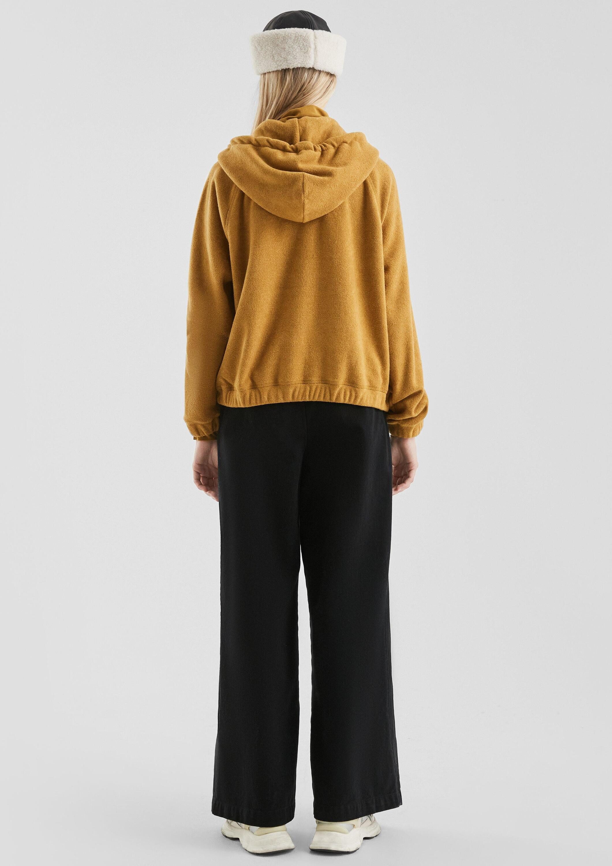 QS Sweatjacke Sweatshirt Teddyfleece Jacke
