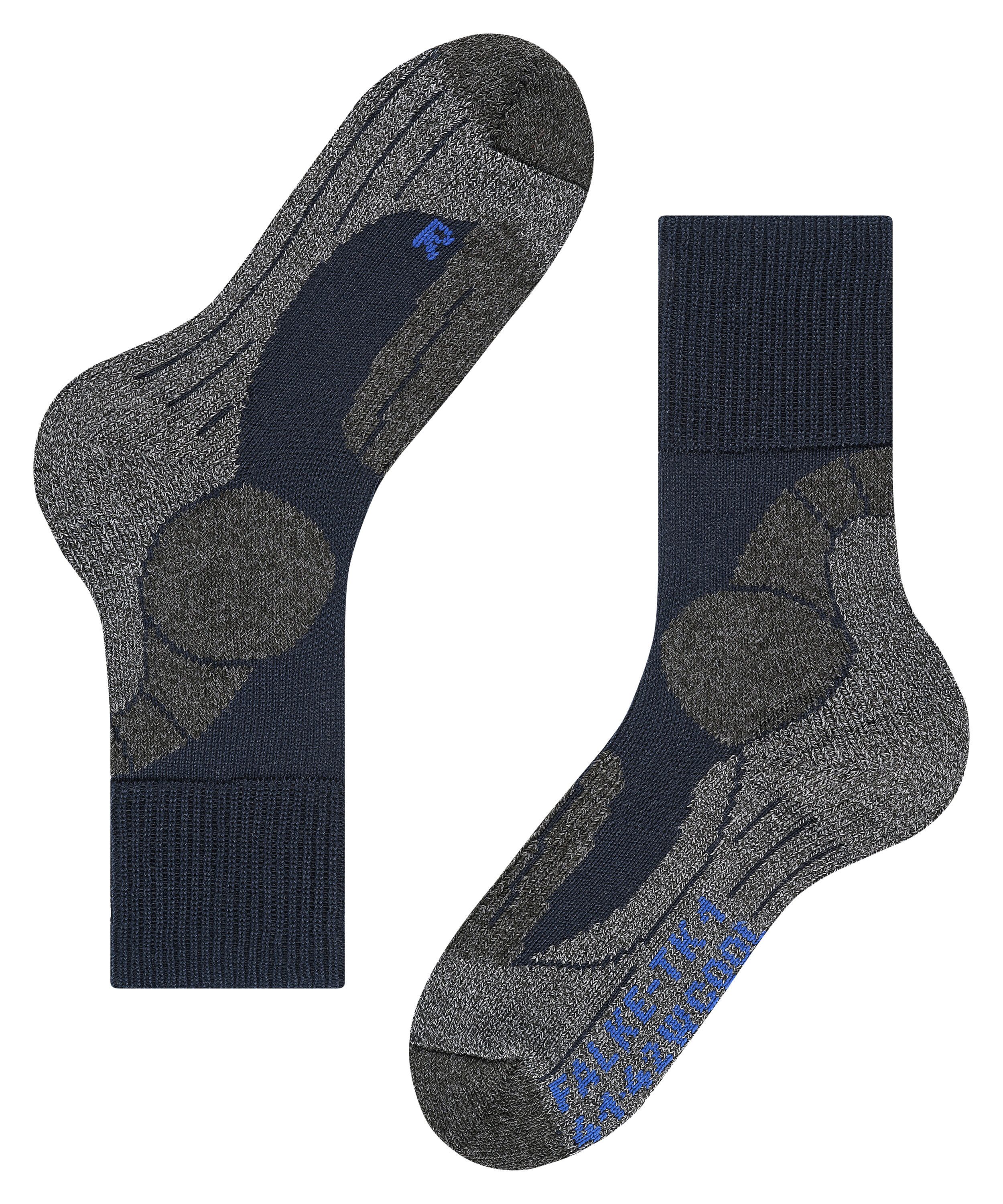 FALKE Wandersocken TK1 Adventure Cool hoher Schutz für bergiges Gelände, schnelltrocknend, atmungsaktiv