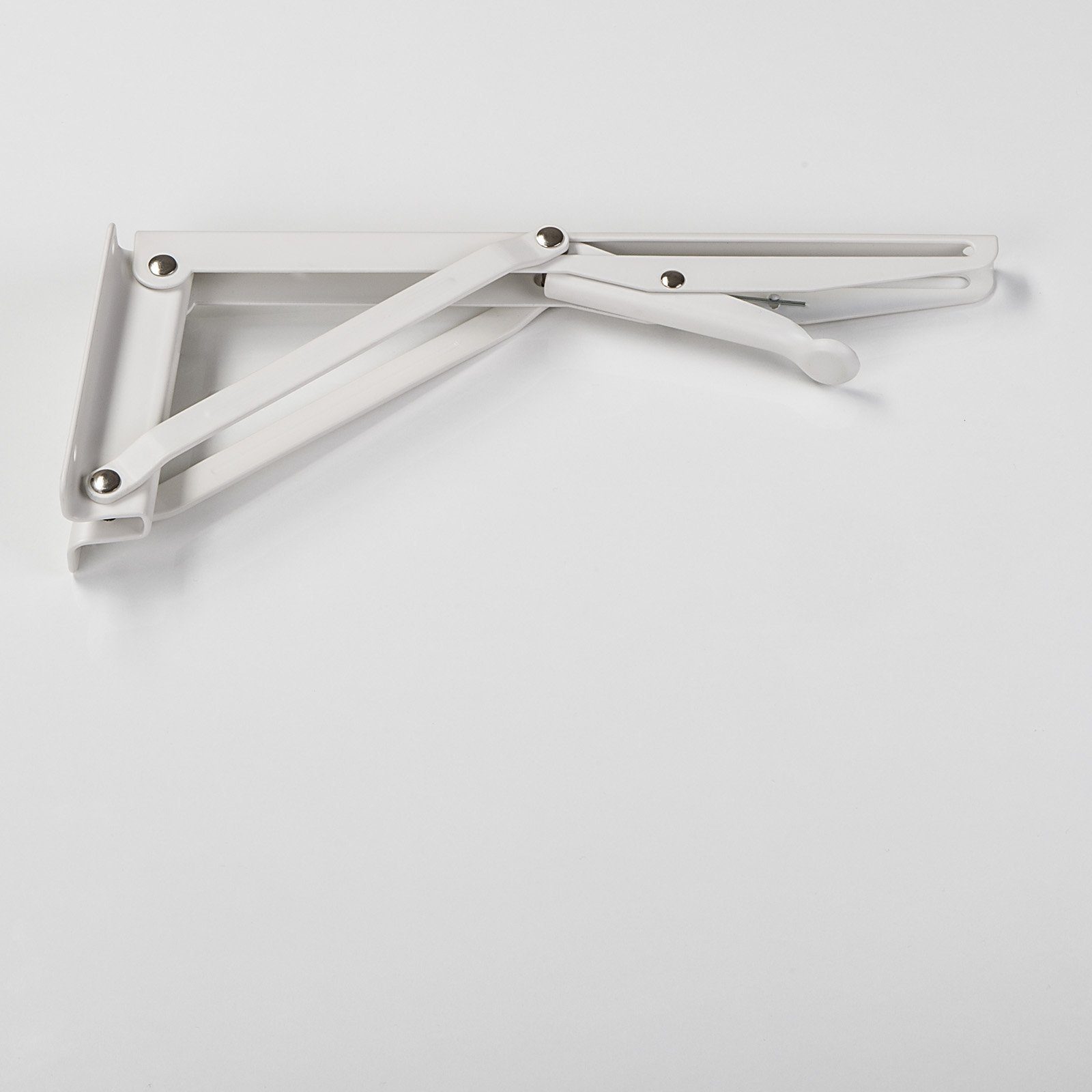 SO-TECH® Wandregalhalter 1 Paar Klappkonsolen weiß, günstig online kaufen