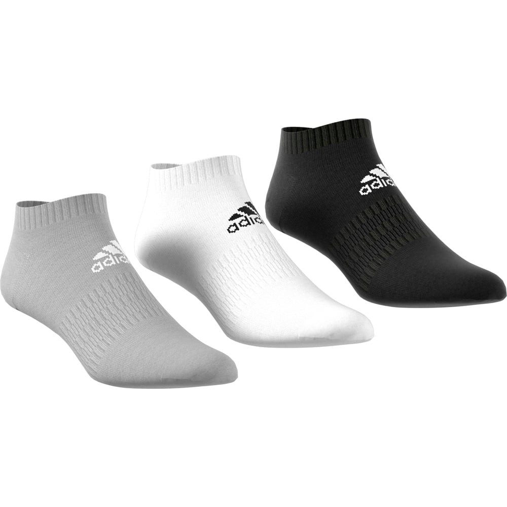 adidas Performance Sportsocken Sneaker Cushion grau/weiss/schwarz - 3 Paar. € 10,95