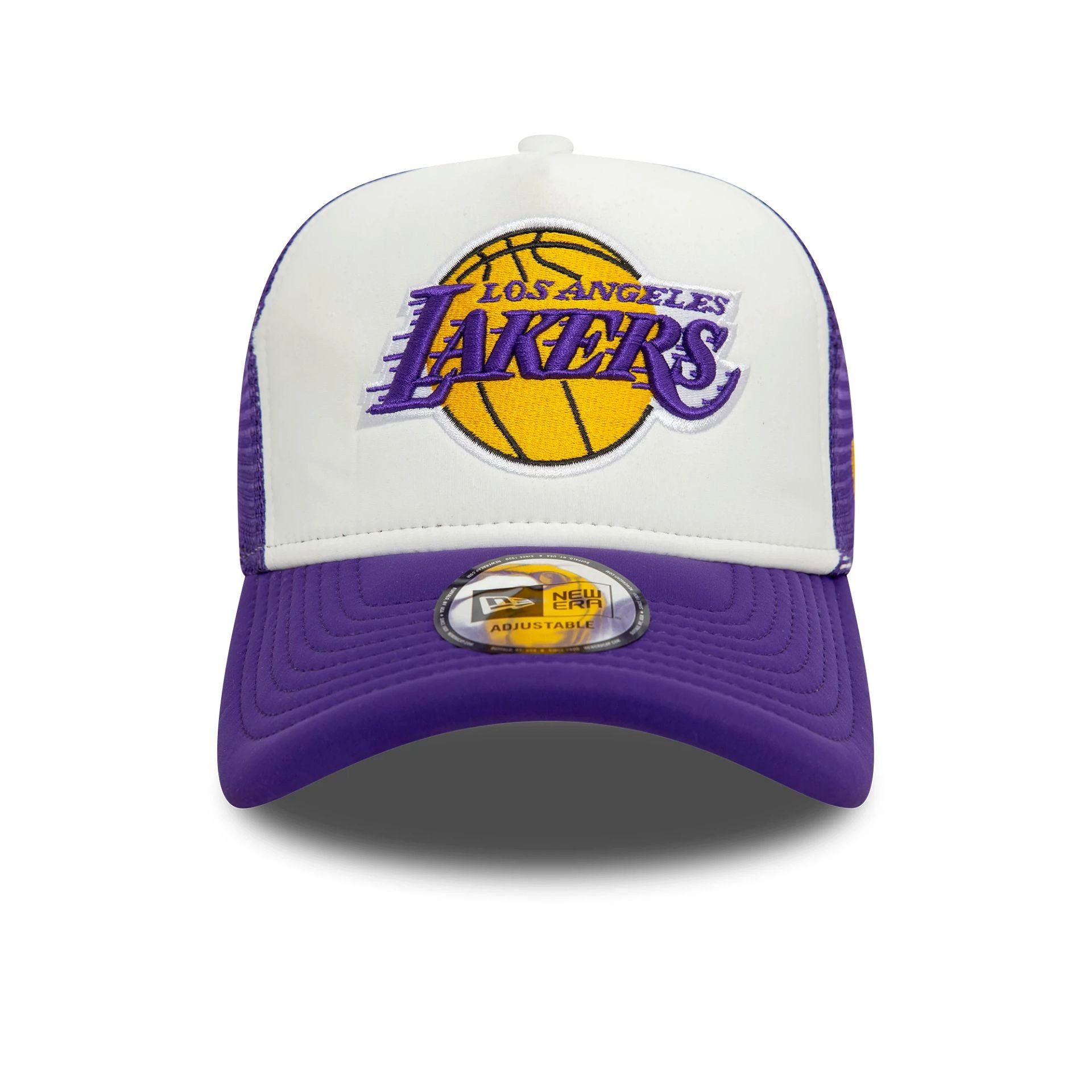 New Era Trucker Cap A-Frame Trucker NBA Flower LA Lakers