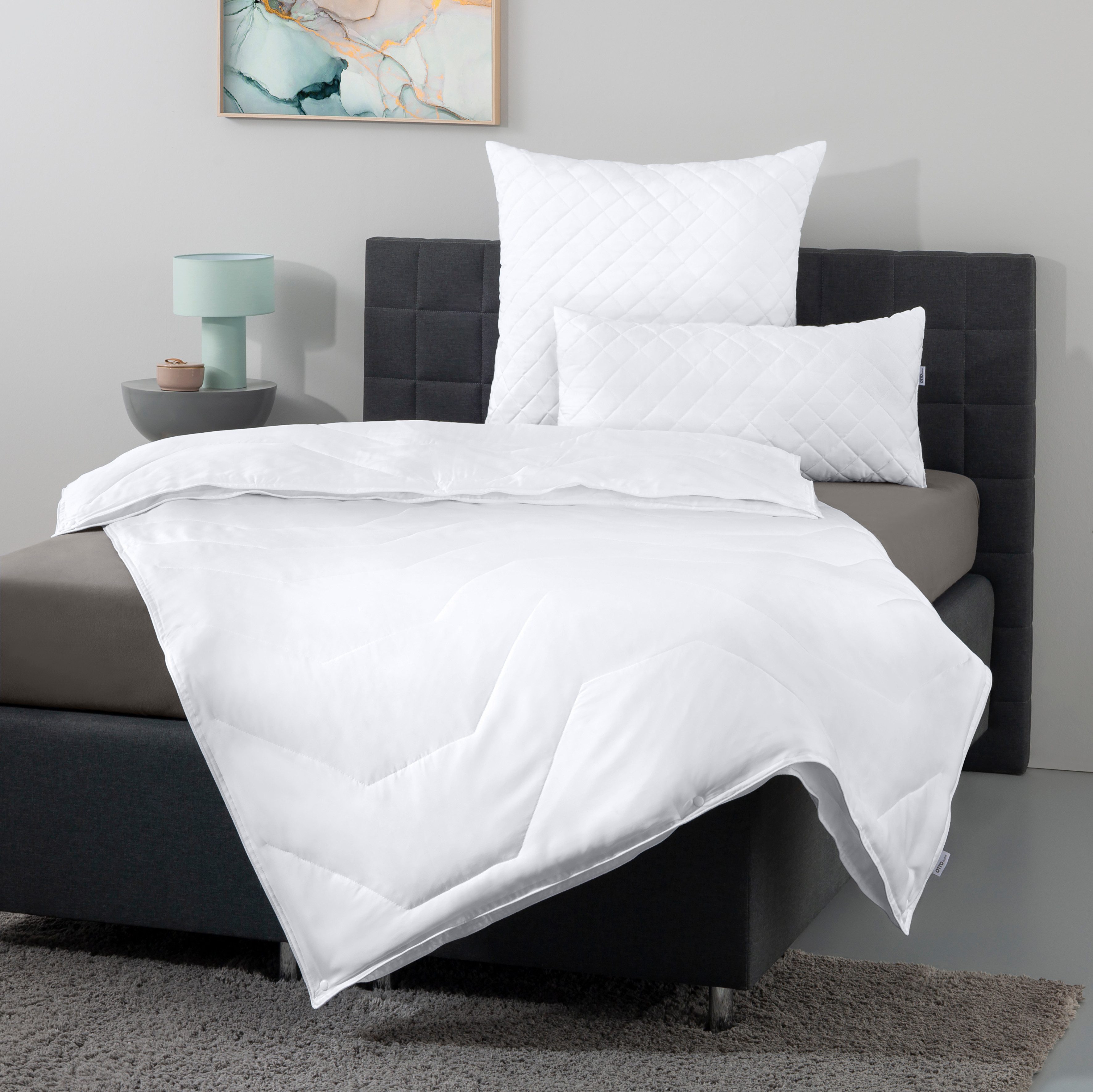 OTTO home Naturfaserbettdecke Lyllen, Füllung: 100% Lyocell (TENCEL), Bezug: 100% Lyocell (TENCEL), Bettdecke 135x200 & 155x220 cm