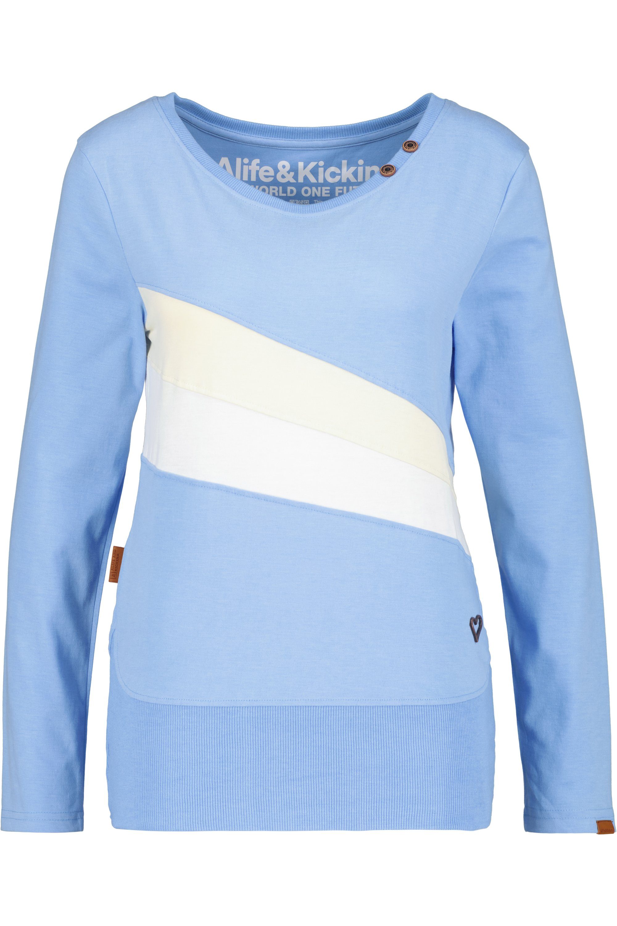 Long Langarmshirt & frozen Langarmshirt Damen CleaAK Alife Kickin Longsleeve