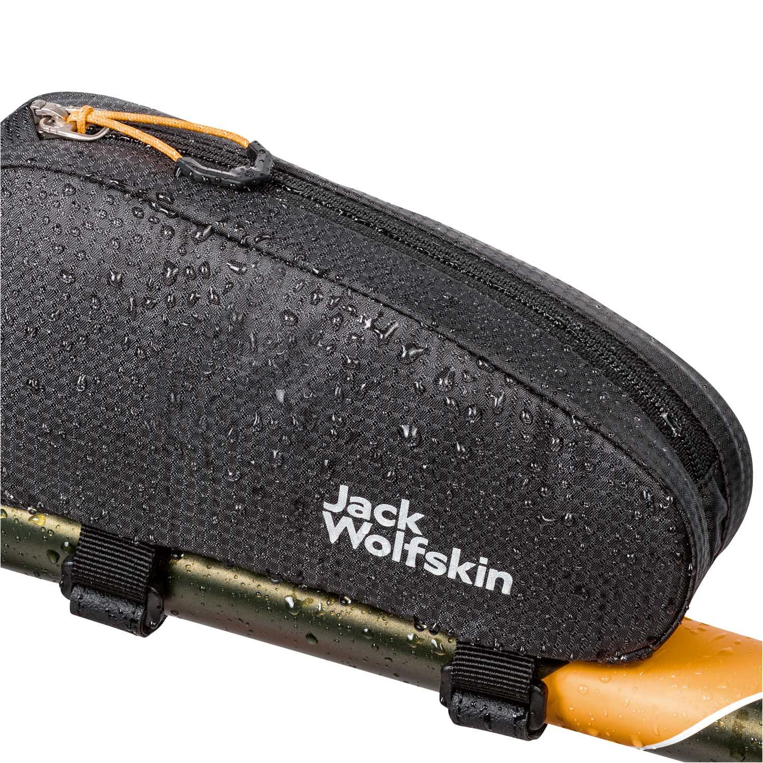 Jack Wolfskin Freizeitrucksack Jack Wolfskin Fahrrad Tasche Morobbia Tube Bag flash black (1-tlg)