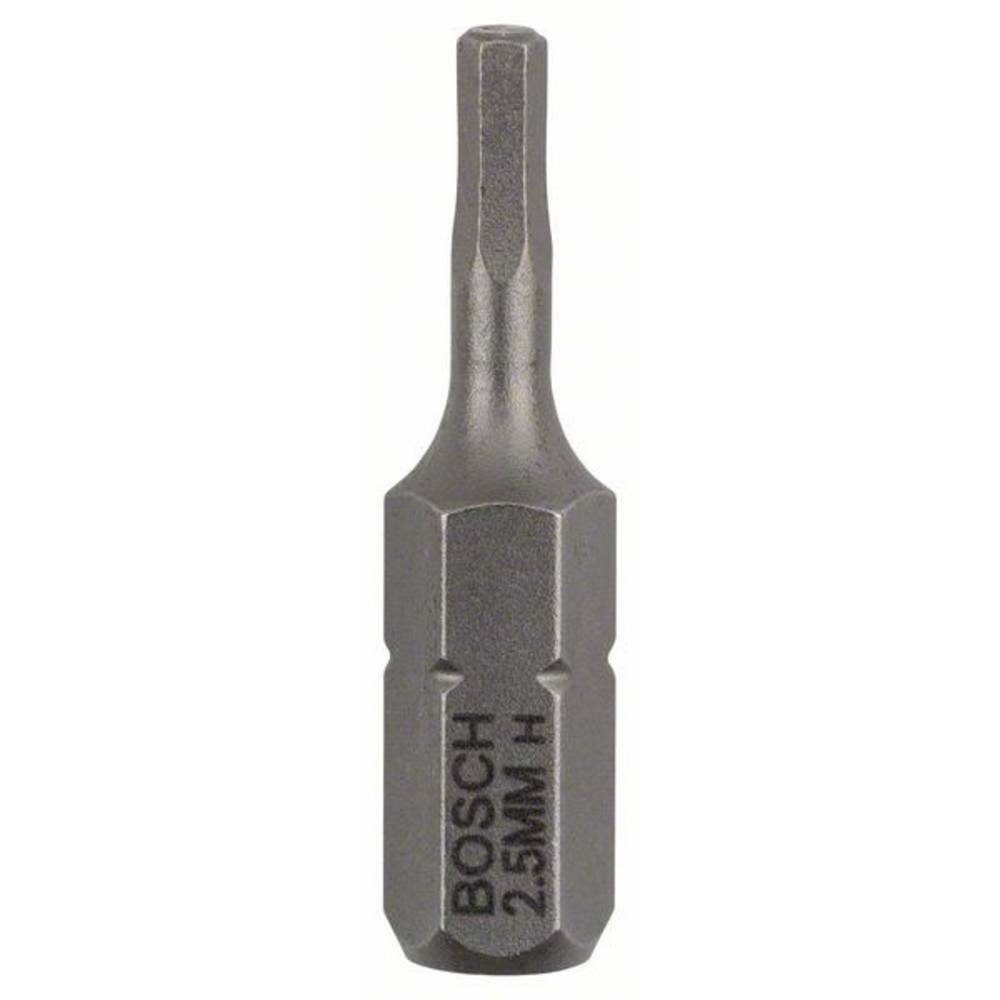 BOSCH Sechskant-Bit Schrauberbit Extra-Hart HEX 2.5, 25 mm, 3er-Pack